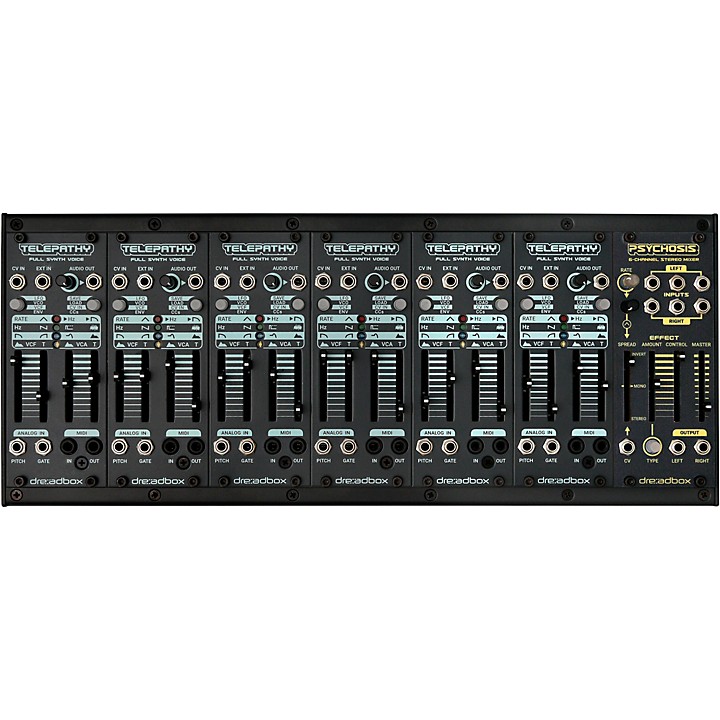 Telepathy 6 Voice Analog Synthesizer Module System