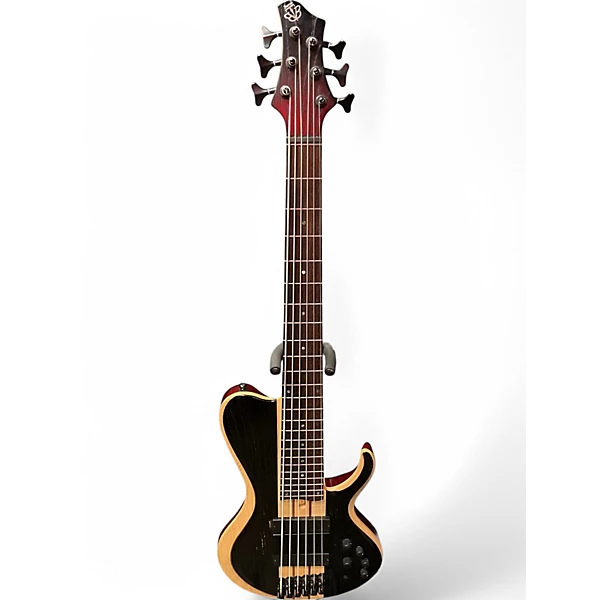 Used Ibanez BTB866SC Black Electric Bass Guitar