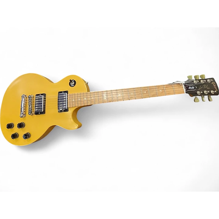 Used 2009 Gibson Raw Power Les Paul Yellow Solid Body Electric Guitar