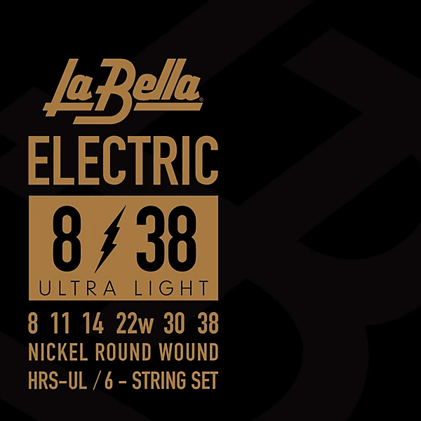 HRS Electric Guitar Strings Ultra Light 9 38