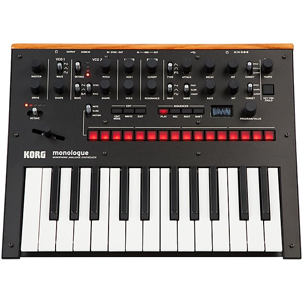 monologue Monophonic Analog Synthesizer Black