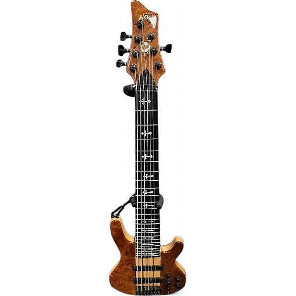Used Wolf S7 Natural Electric Bass Guitar