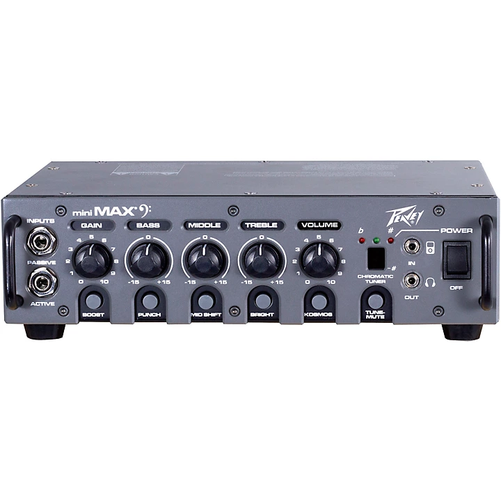 MiniMAX 500W Bass Amp head Black