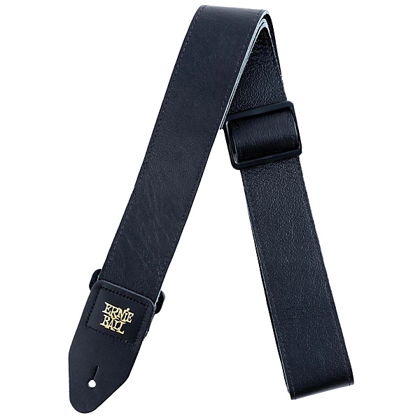 2 Tri Glide Italian Leather Strap Black 2 in