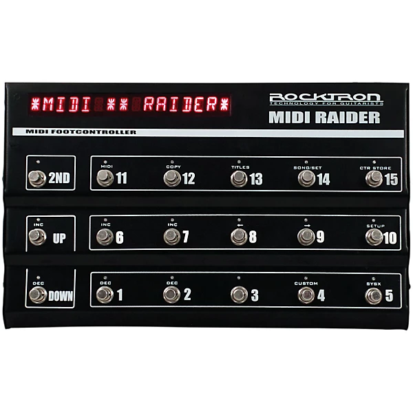 MIDI Raider MIDI Footcontroller Pedal