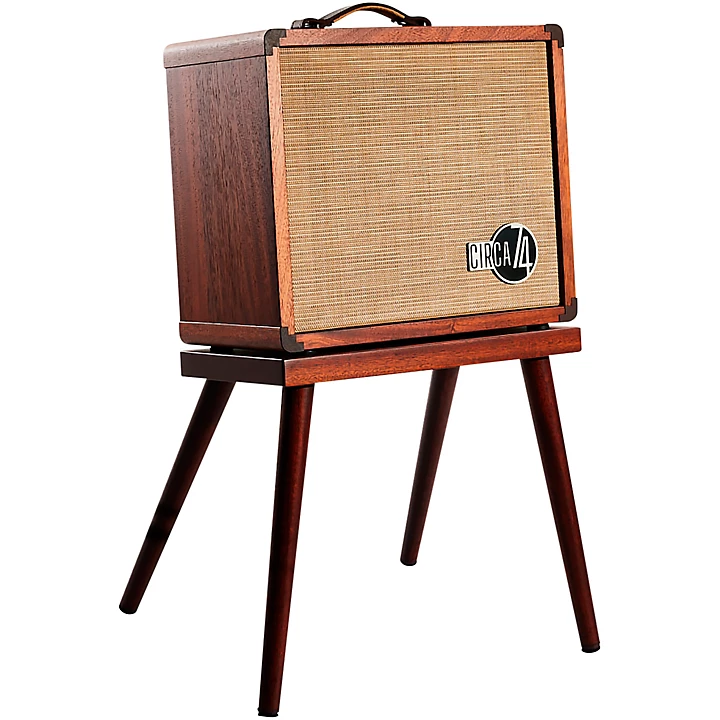 AV150 10 Acoustic Guitar and Vocal Amplifier with Amp Stand Mahogany