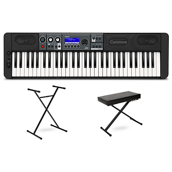 Casiotone CT S500 Portable Keyboard with Stand and Bench