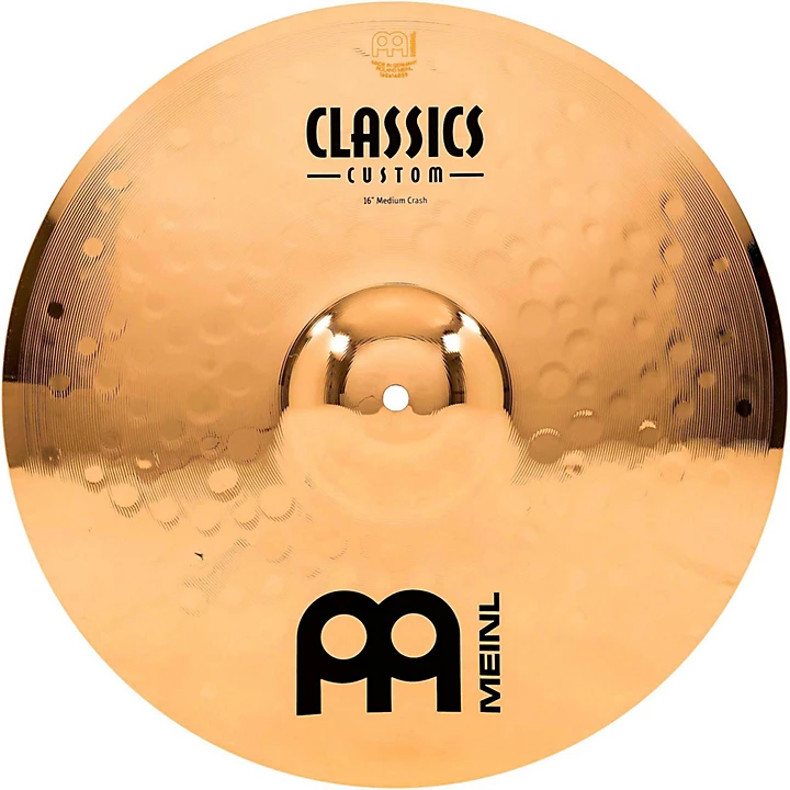 MEINL Classics Custom Medium Crash Brilliant 16 in.
