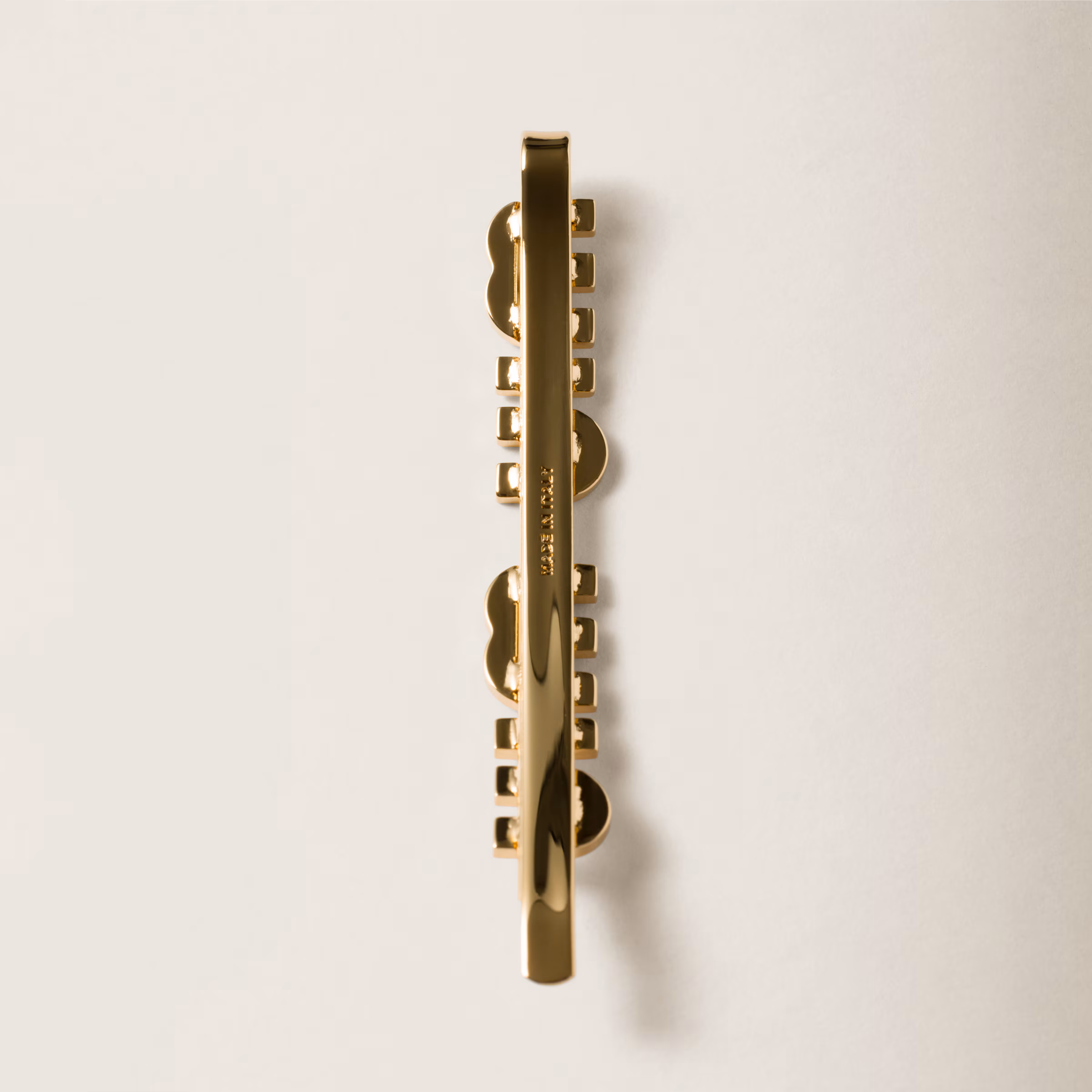 Enameled Metal Hair Clip