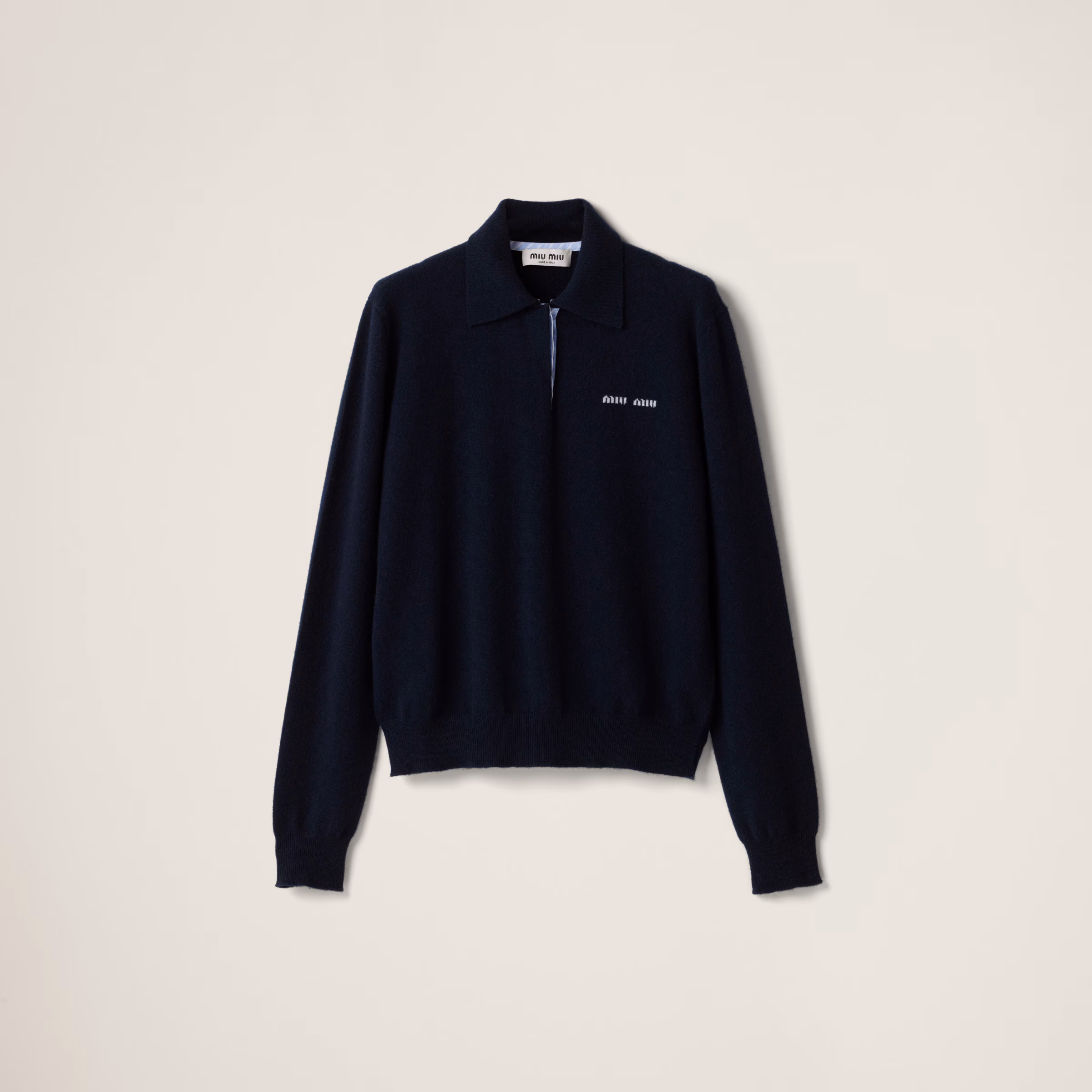 Cashmere Polo Sweater