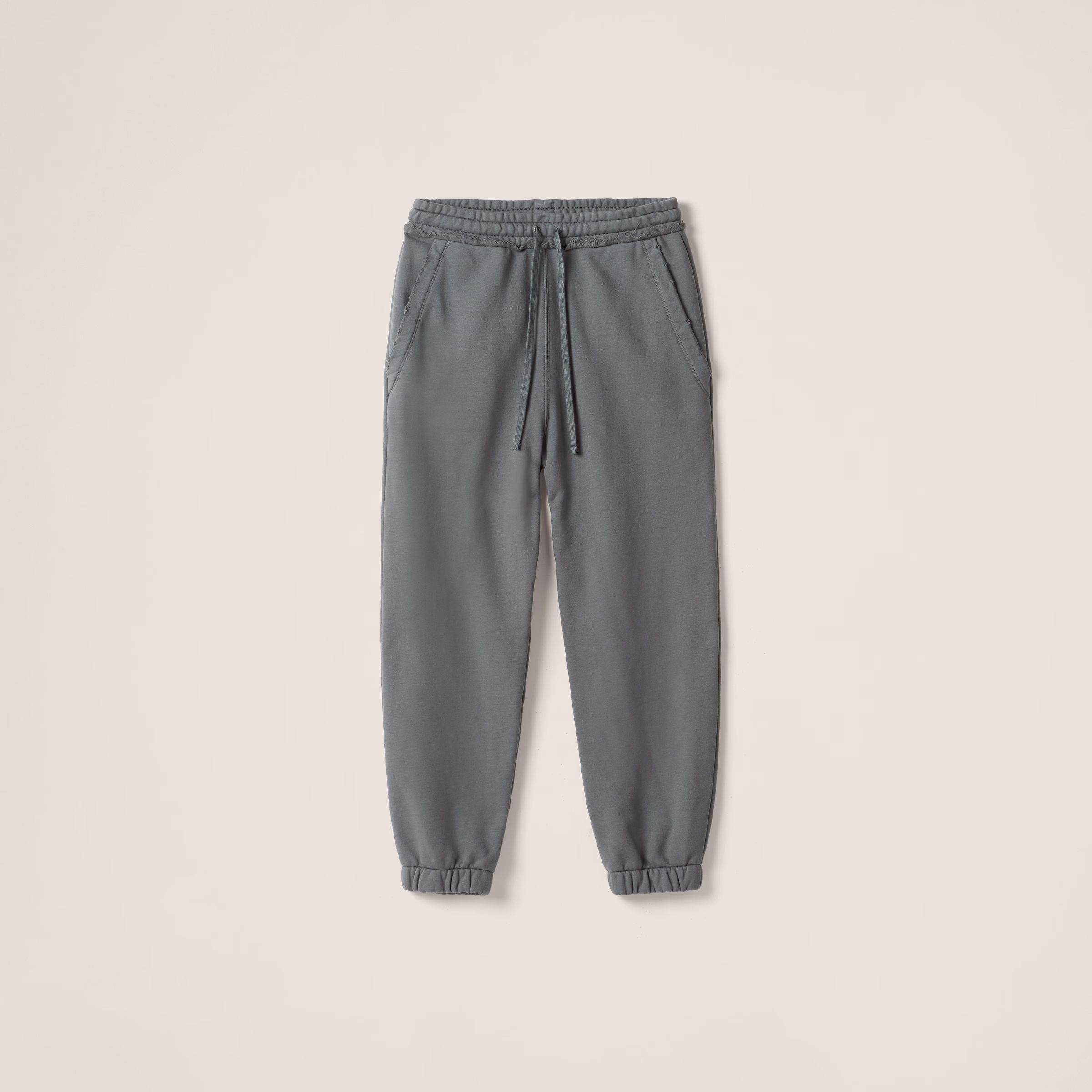 Garment-Dyed Cotton Fleece Pants