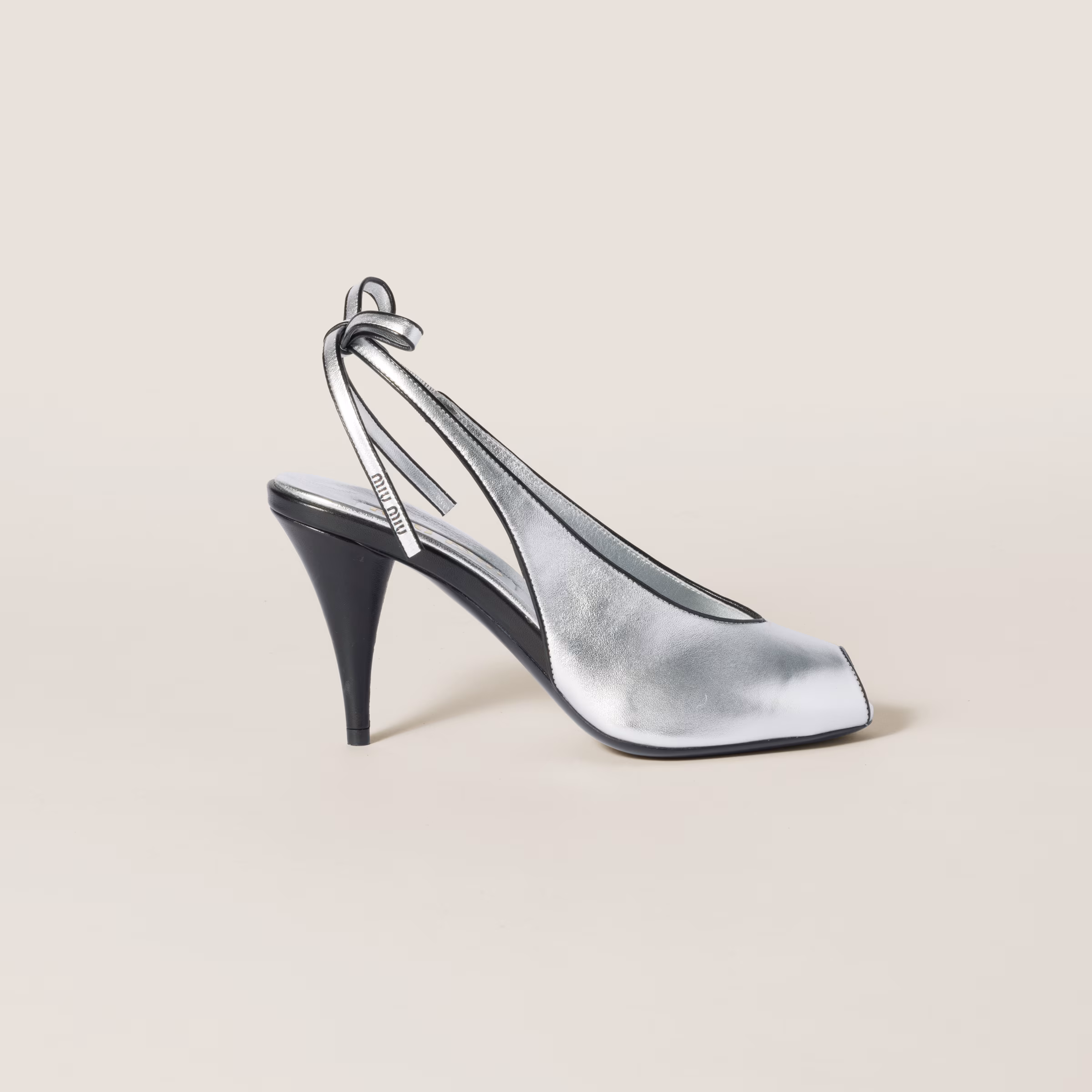 Mordoré Nappa Leather Slingbacks