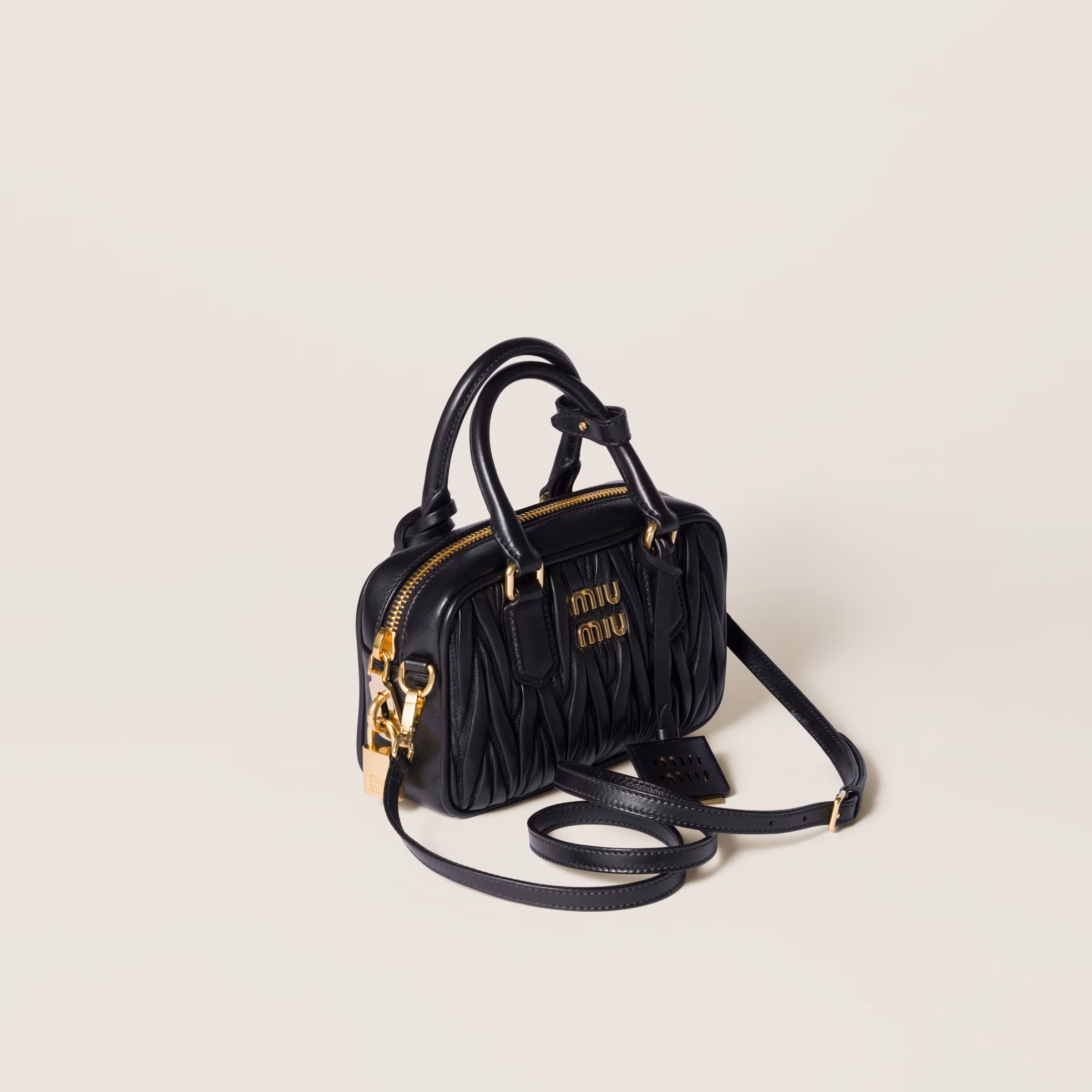 Arcadie Matelassé Nappa Leather Bag