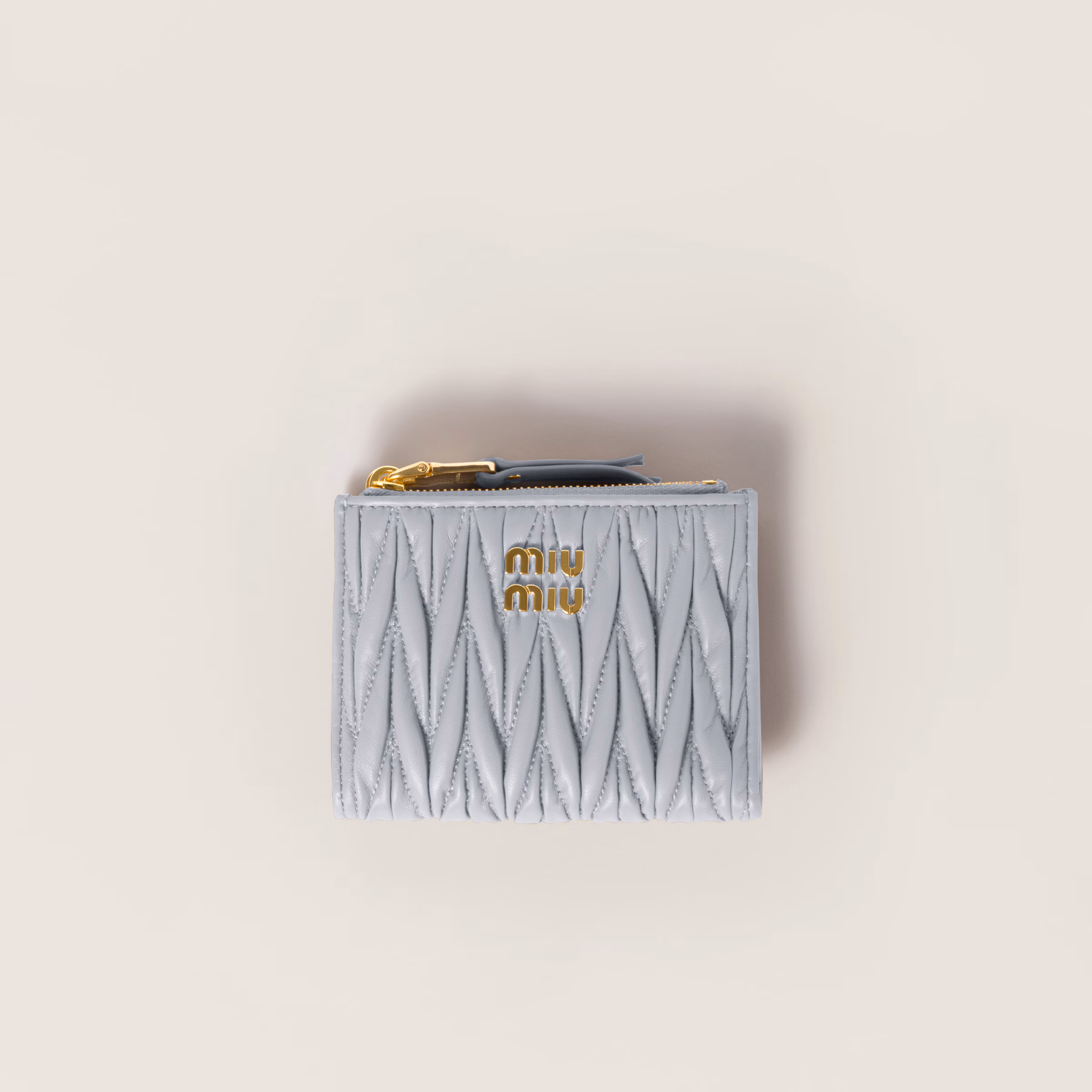 Small Wallet In Matelassé Nappa Leather