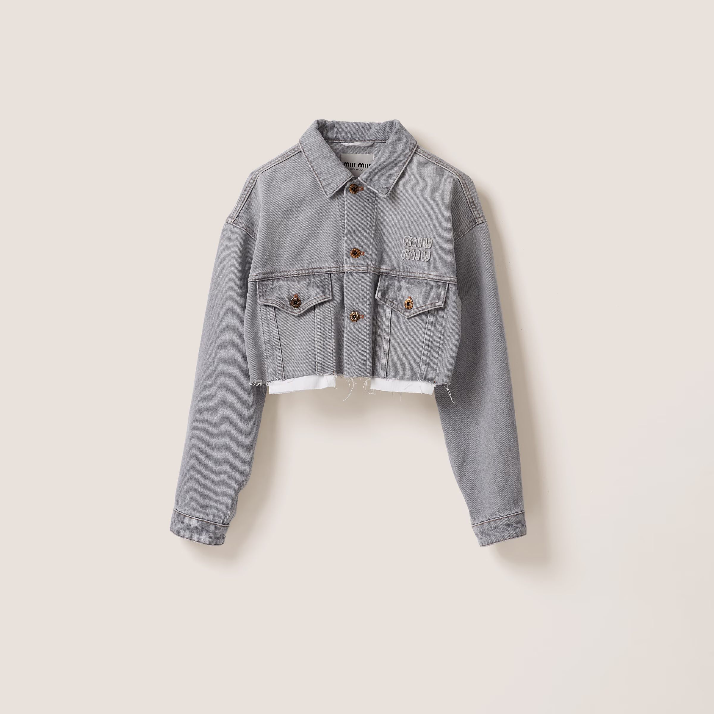 Denim Blouson Jacket