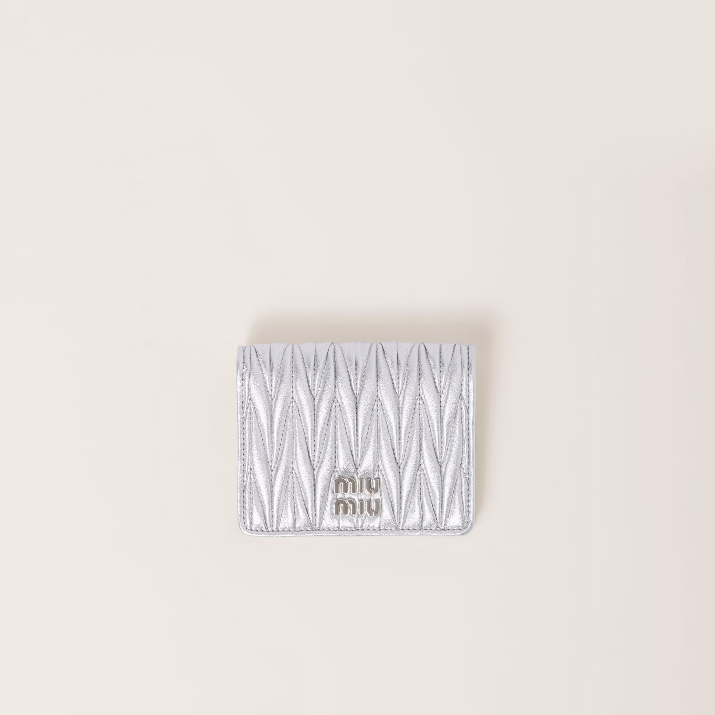 Small Matelassé Nappa Leather Wallet