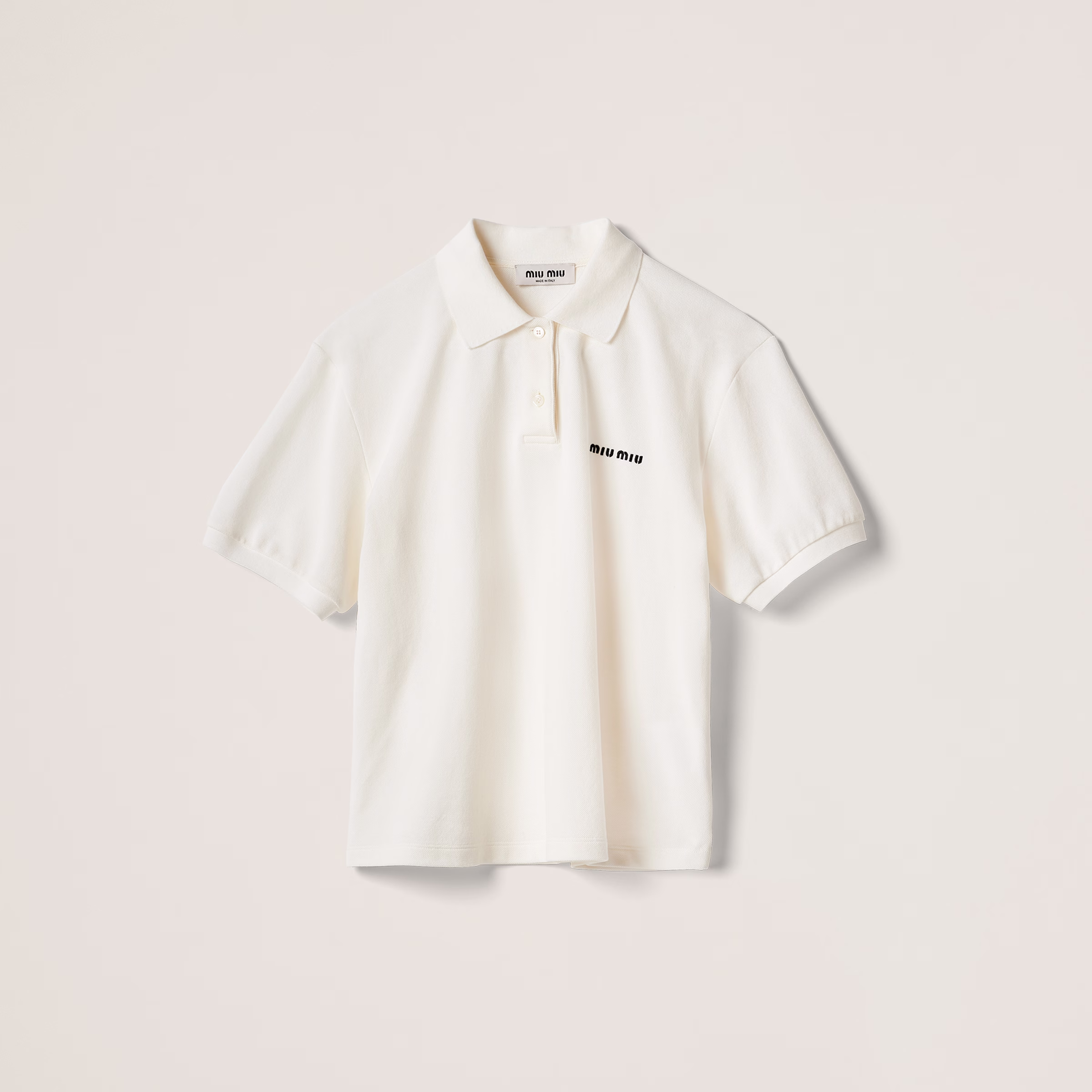 Cotton Piqué Polo Shirt