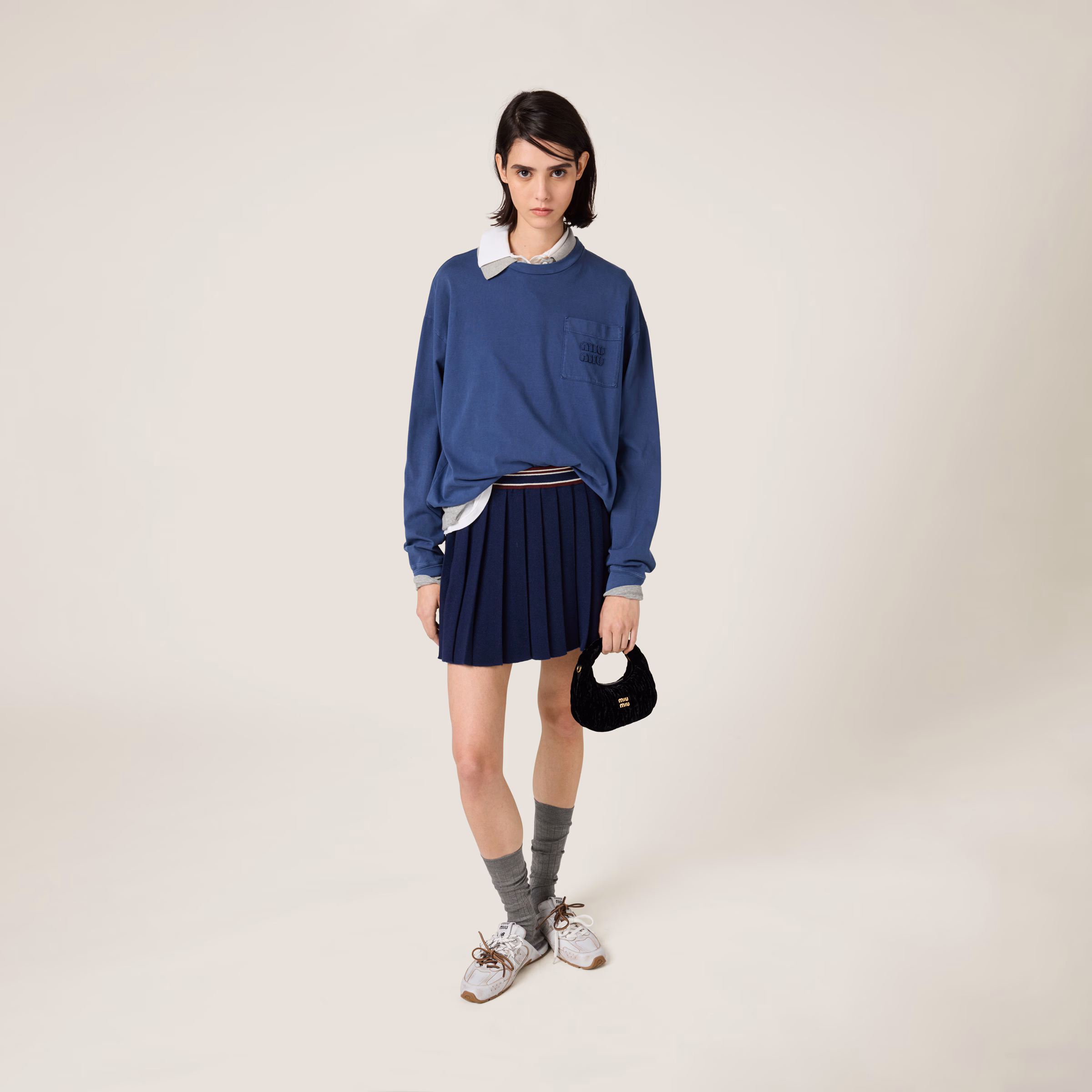 Long-Sleeve Garment-Dyed Jersey T-Shirt