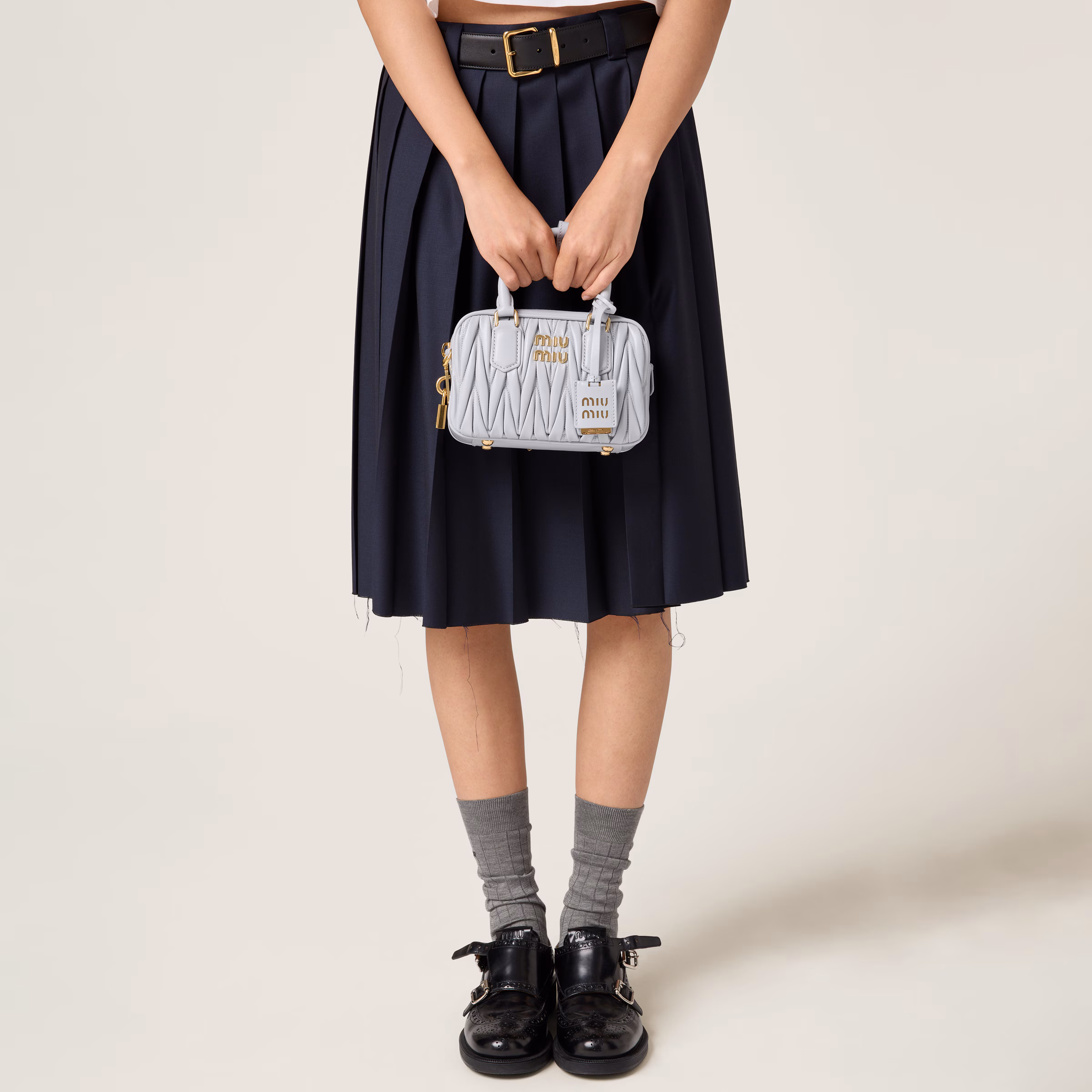 Arcadie Matelassé Nappa Leather Bag
