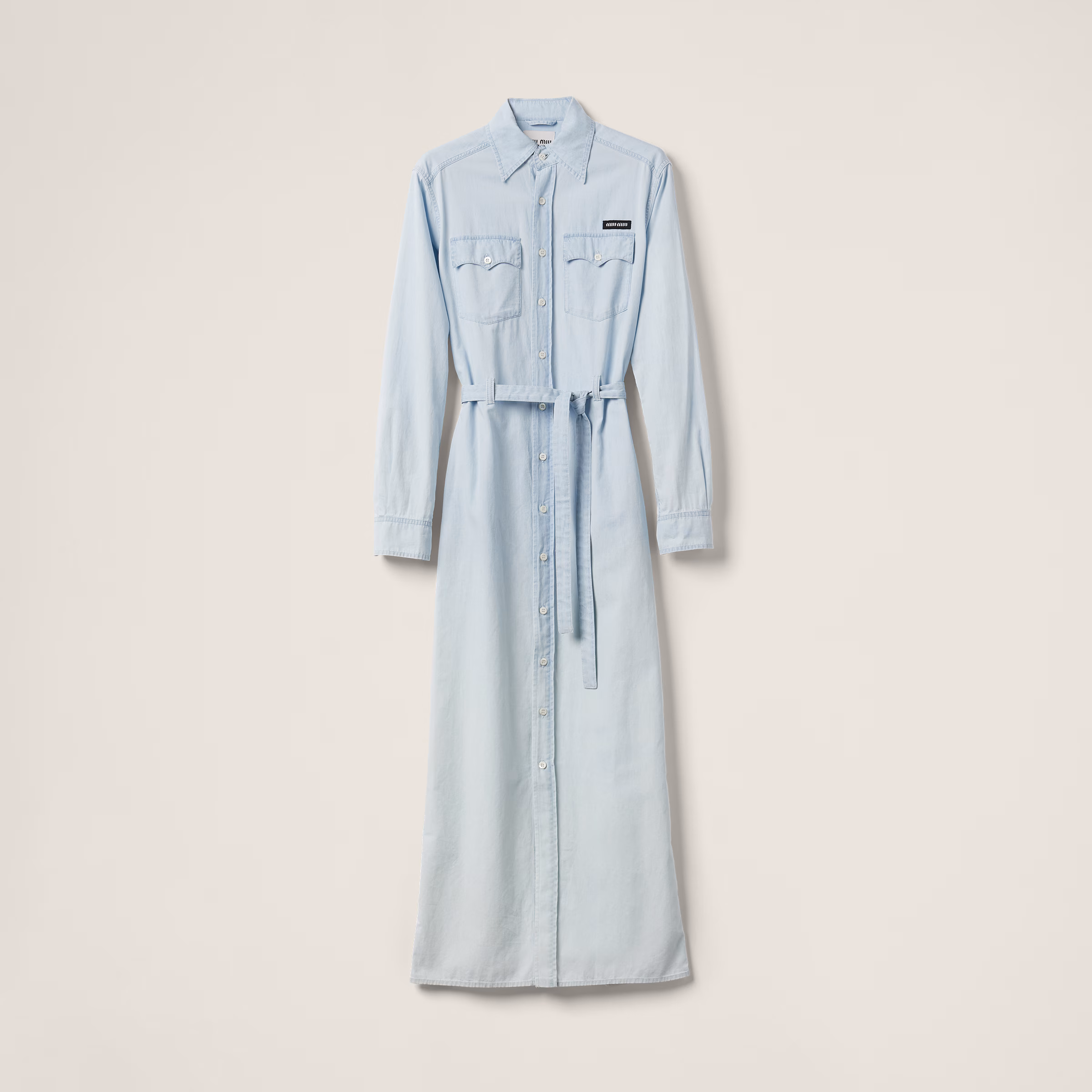 Long Chambray Dress