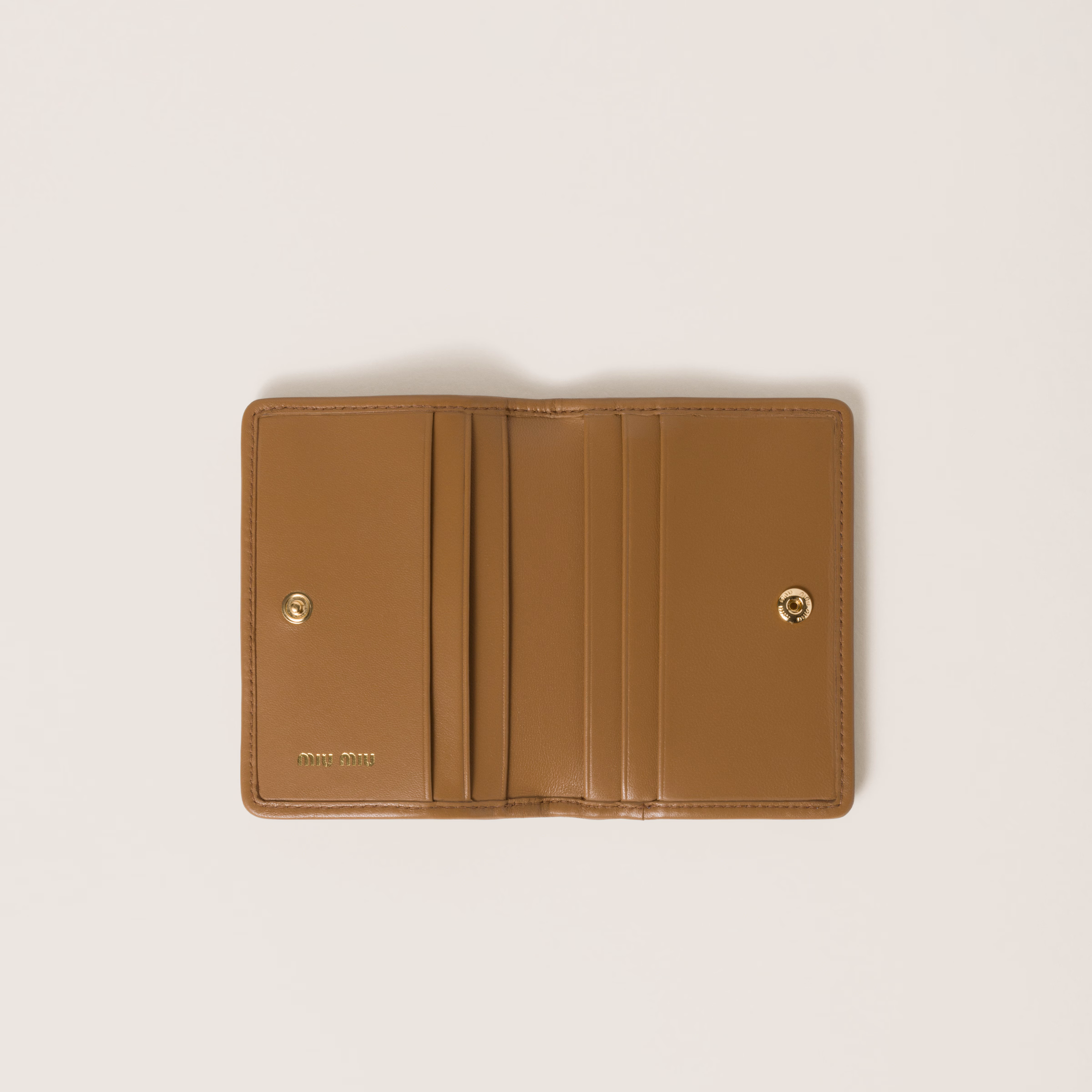 Matelassé Nappa Leather Card Holder