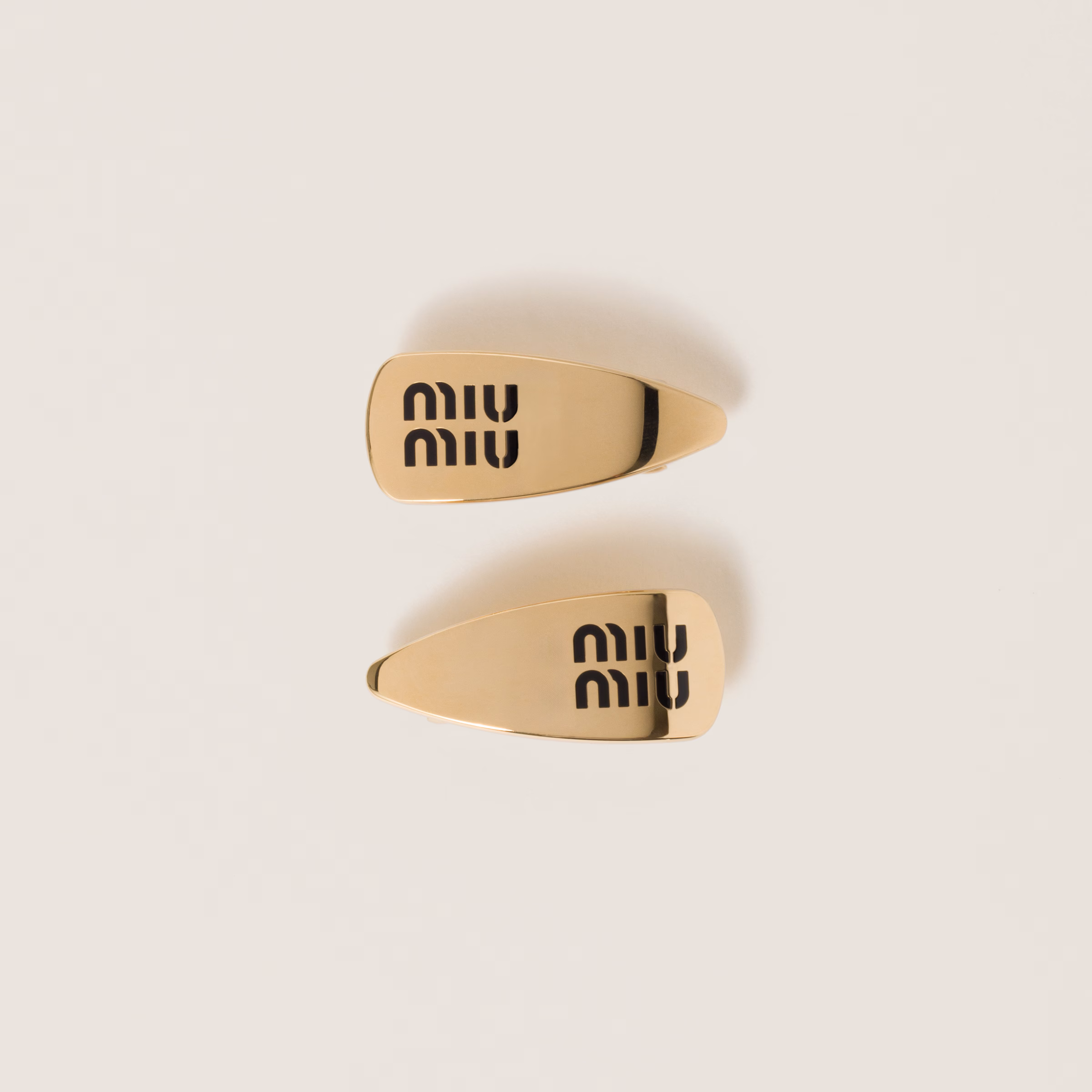 Enameled Metal Hair Clips