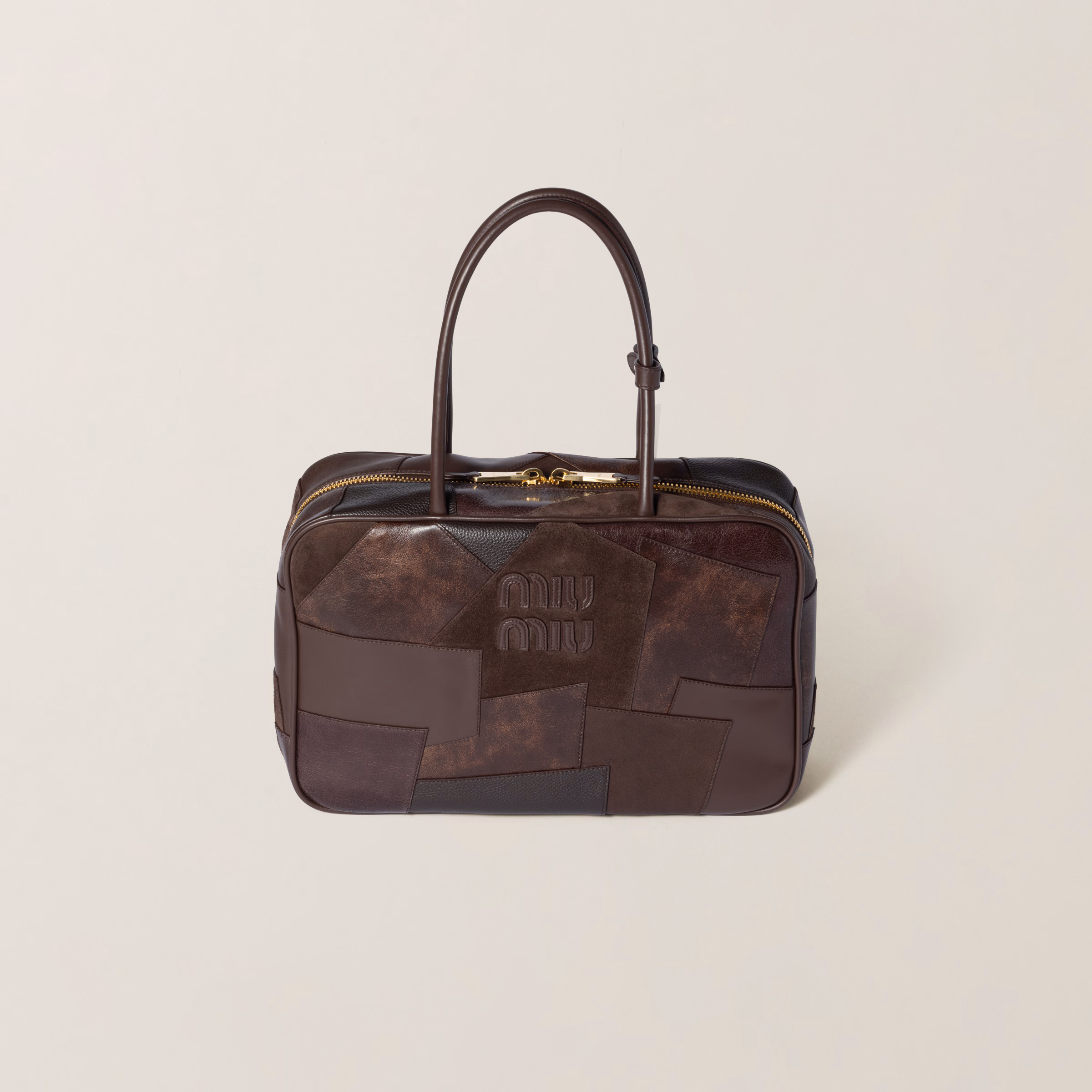 Leather Patchwork Beau Bag