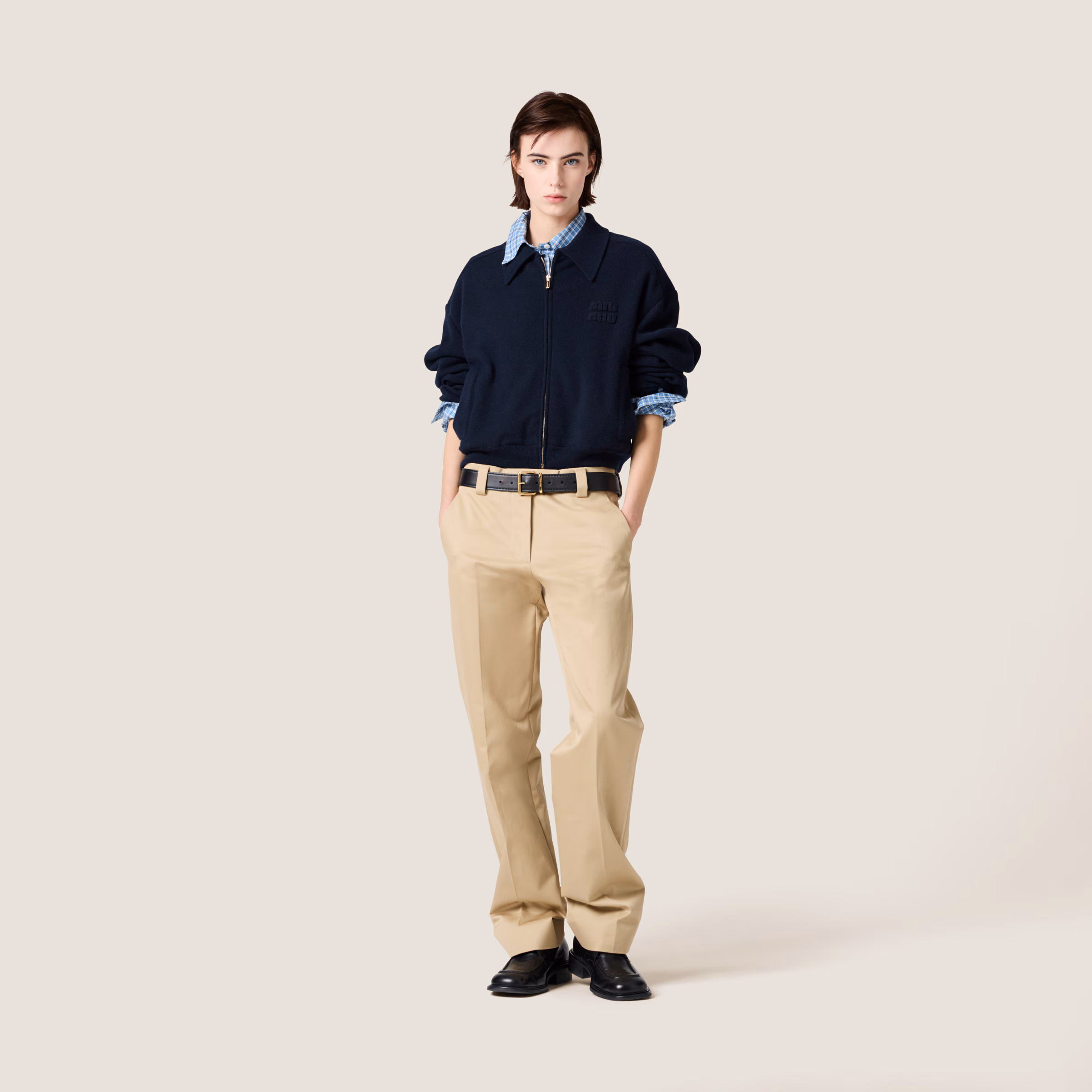 Wool And Cashmere Blouson Jacket