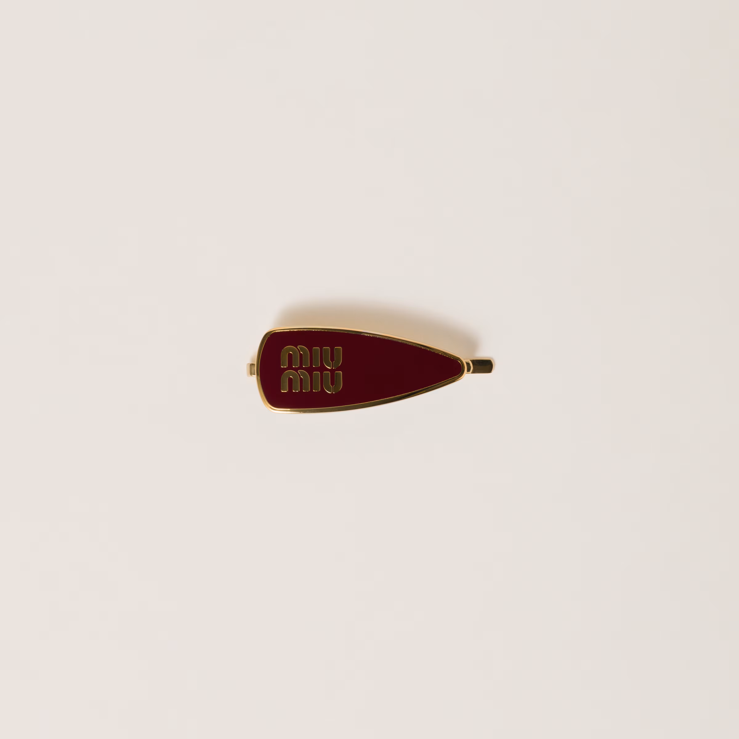 Enameled Metal Hair Clip