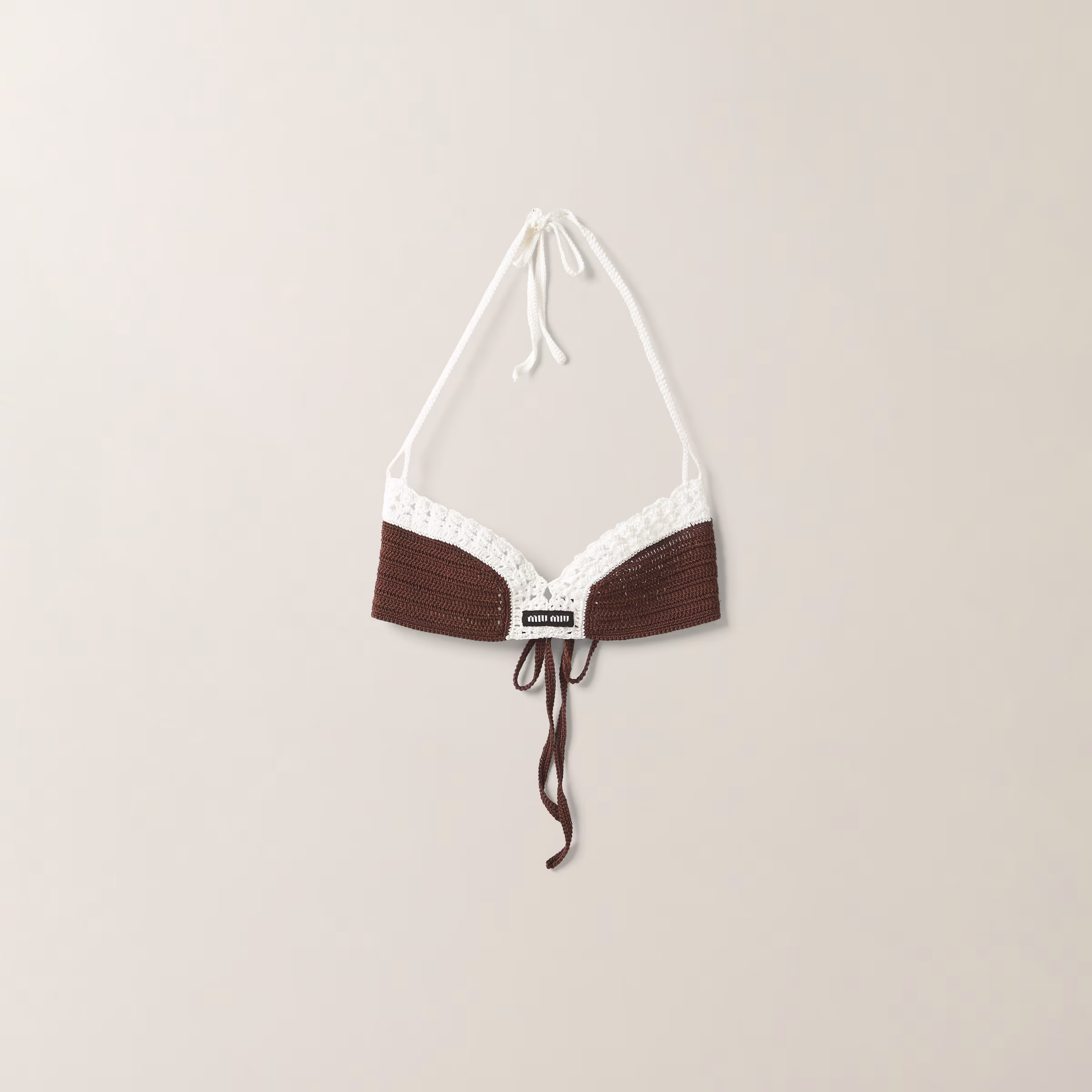 Cotton Knit Bra