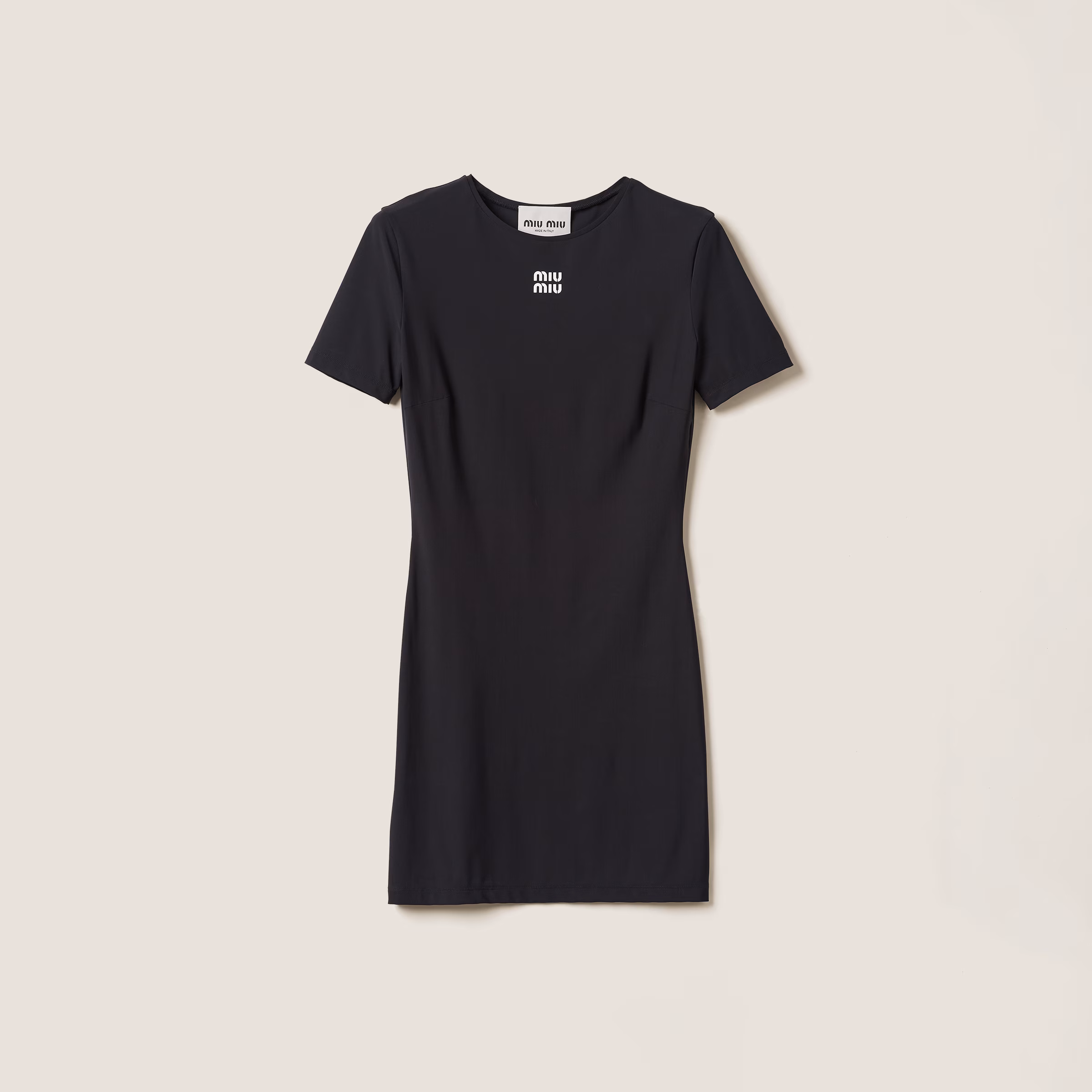 Stretch Jersey Minidress