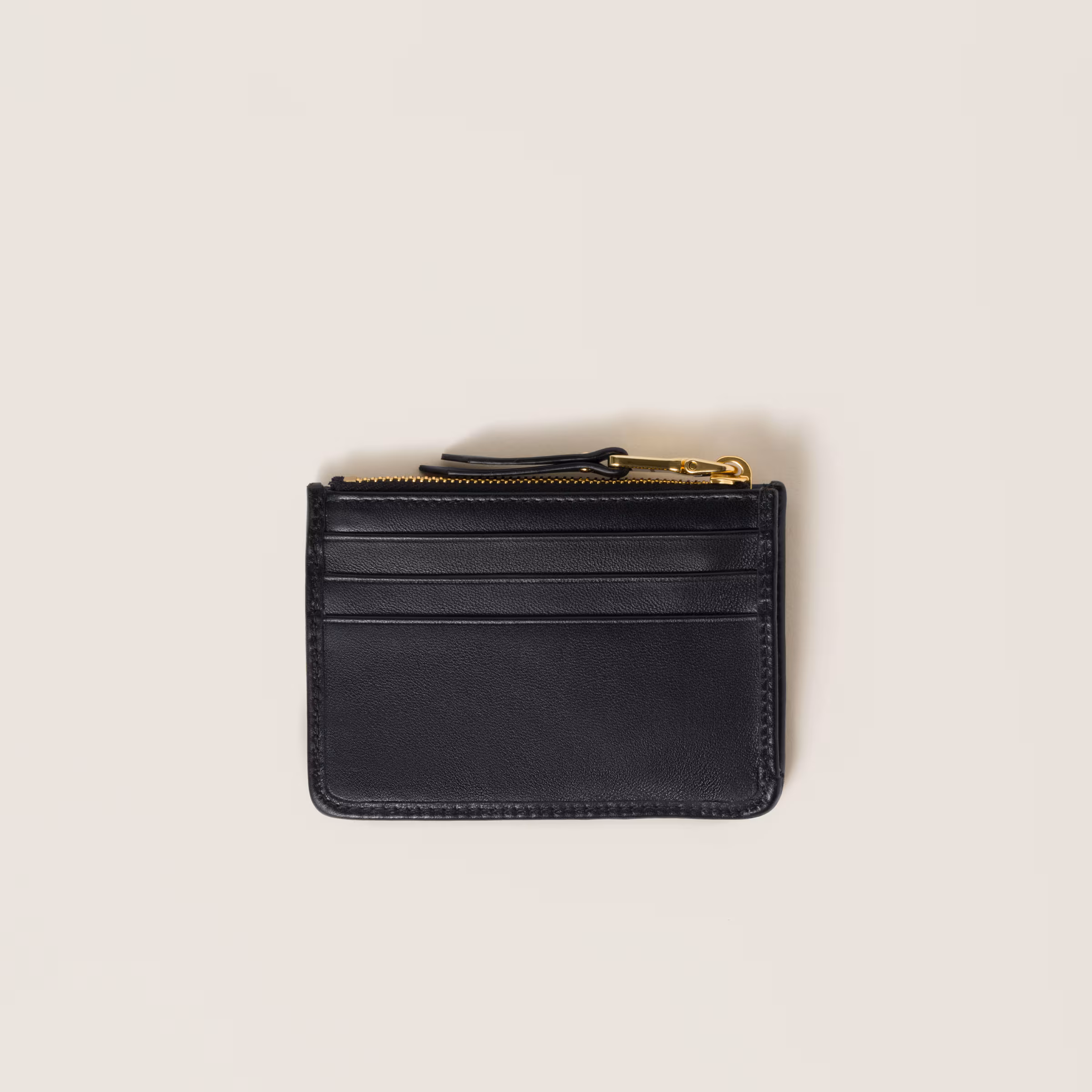 Matelassé Nappa Leather Card Holder