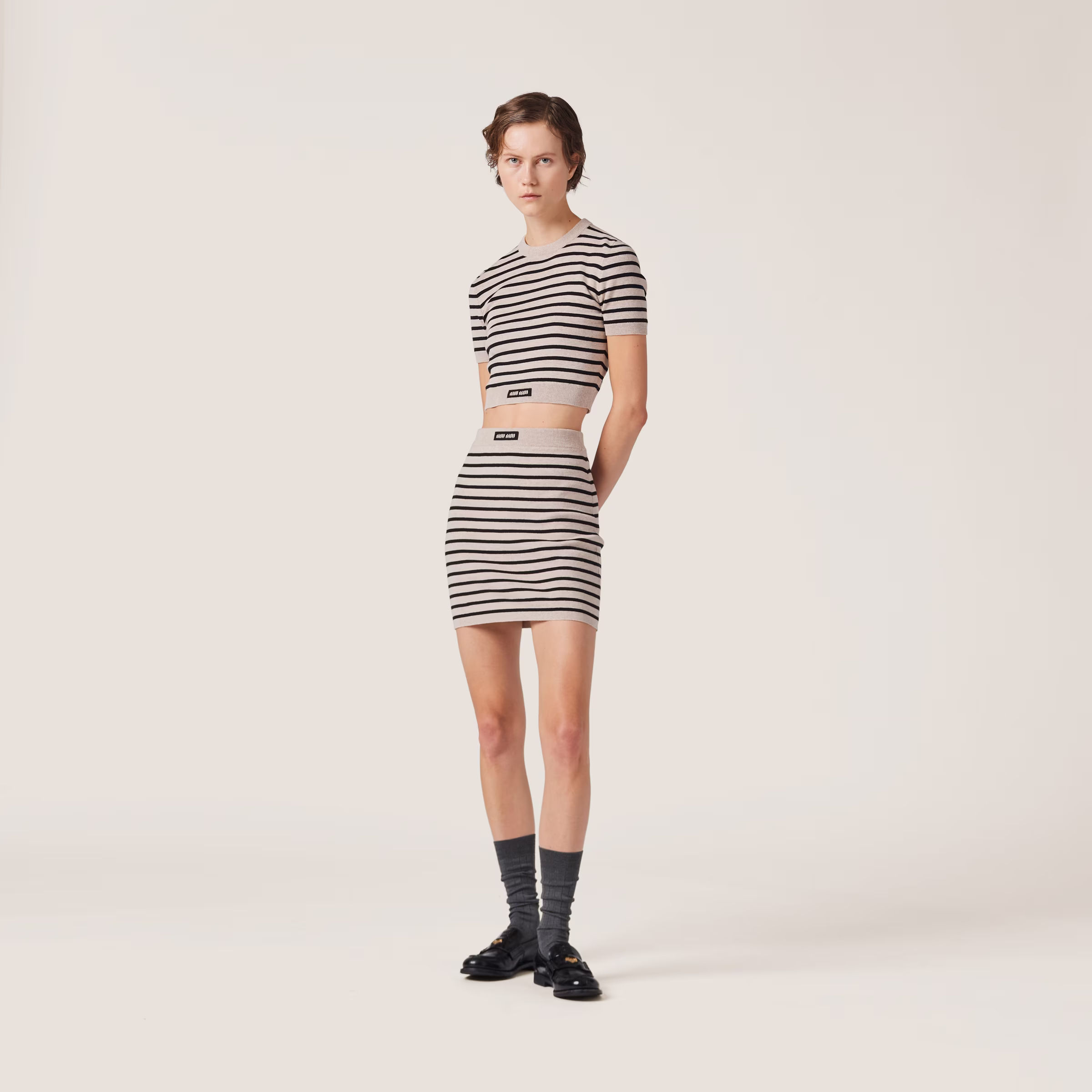 Cotton Miniskirt