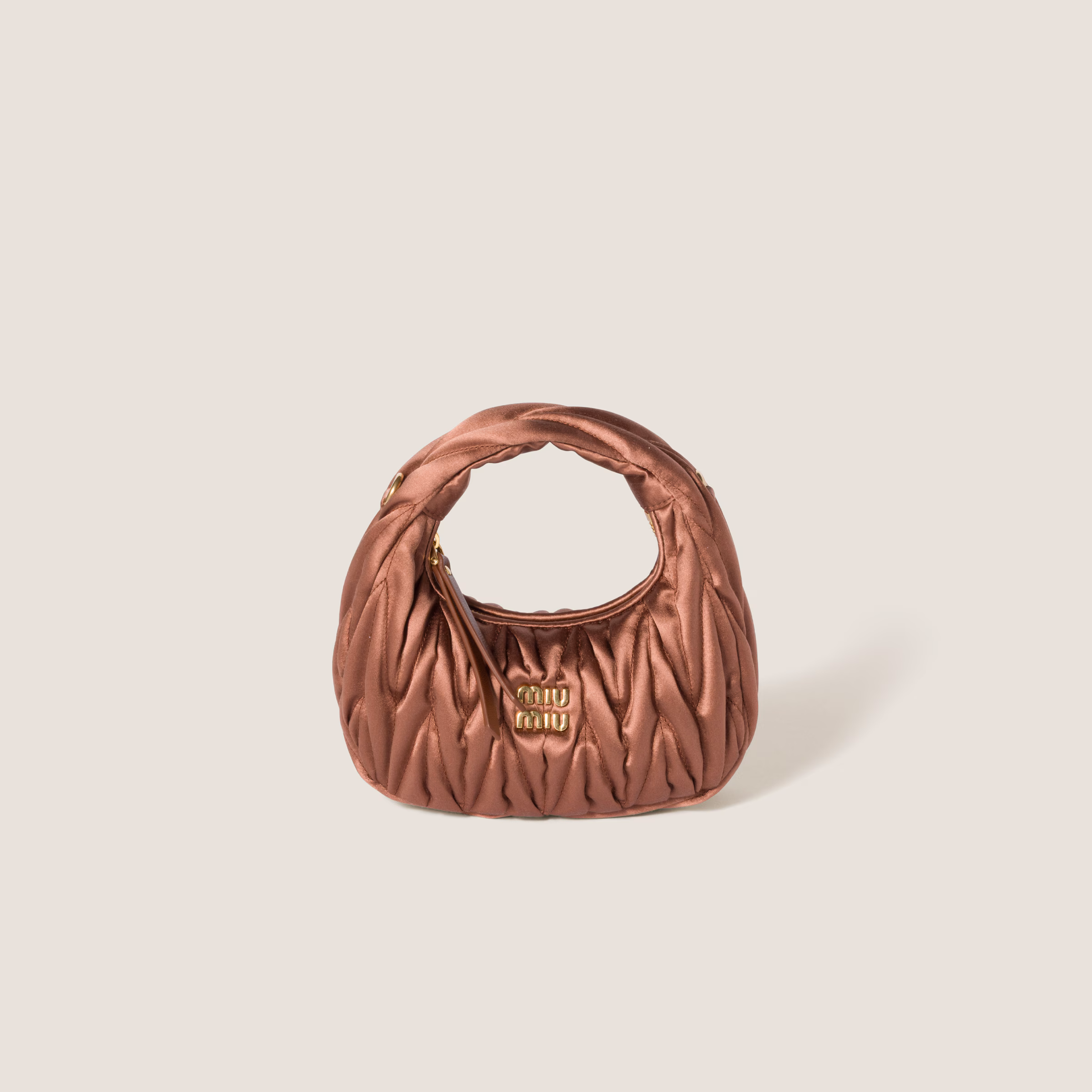 Wander Matelassé Satin Mini-Bag