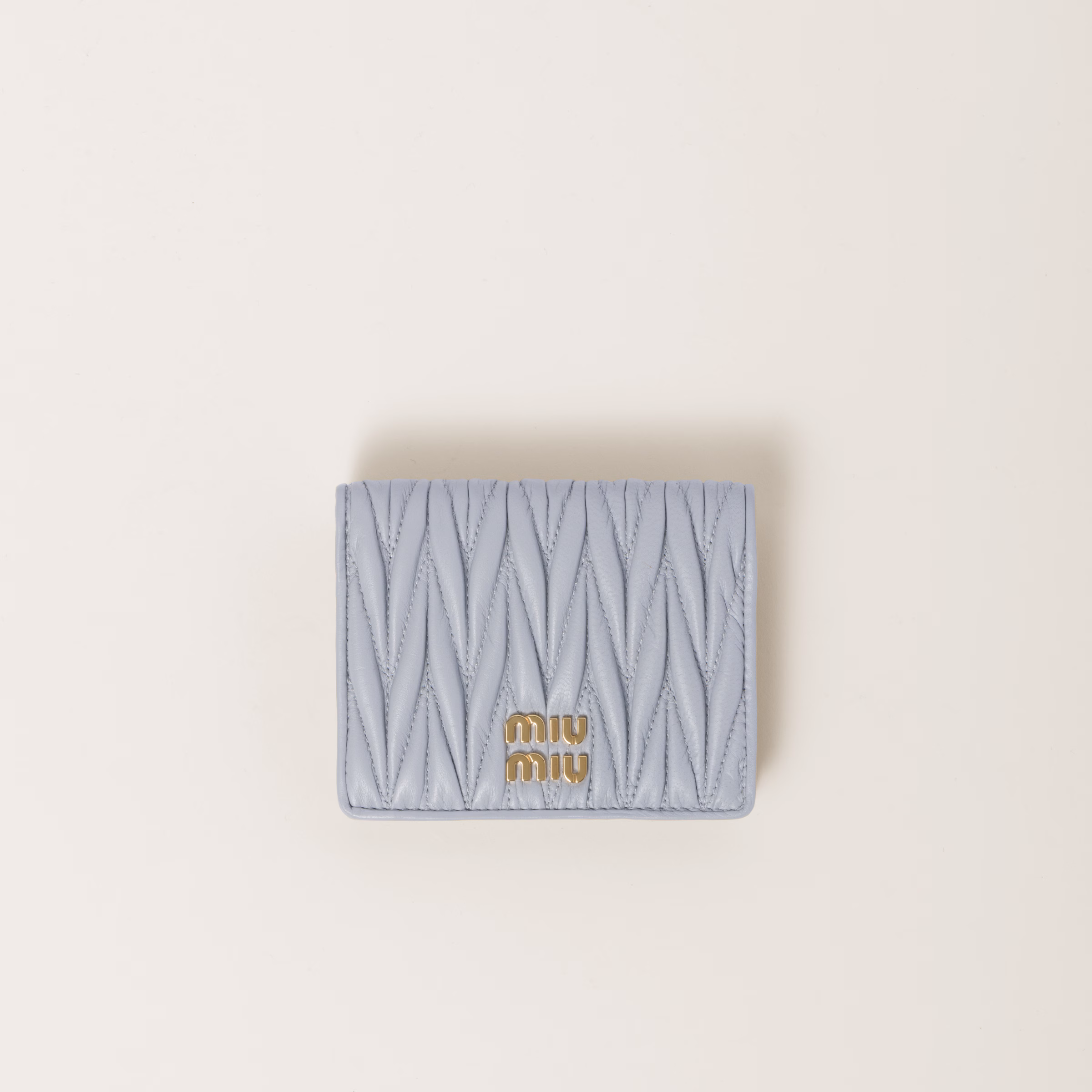 Small Matelassé Nappa Leather Wallet