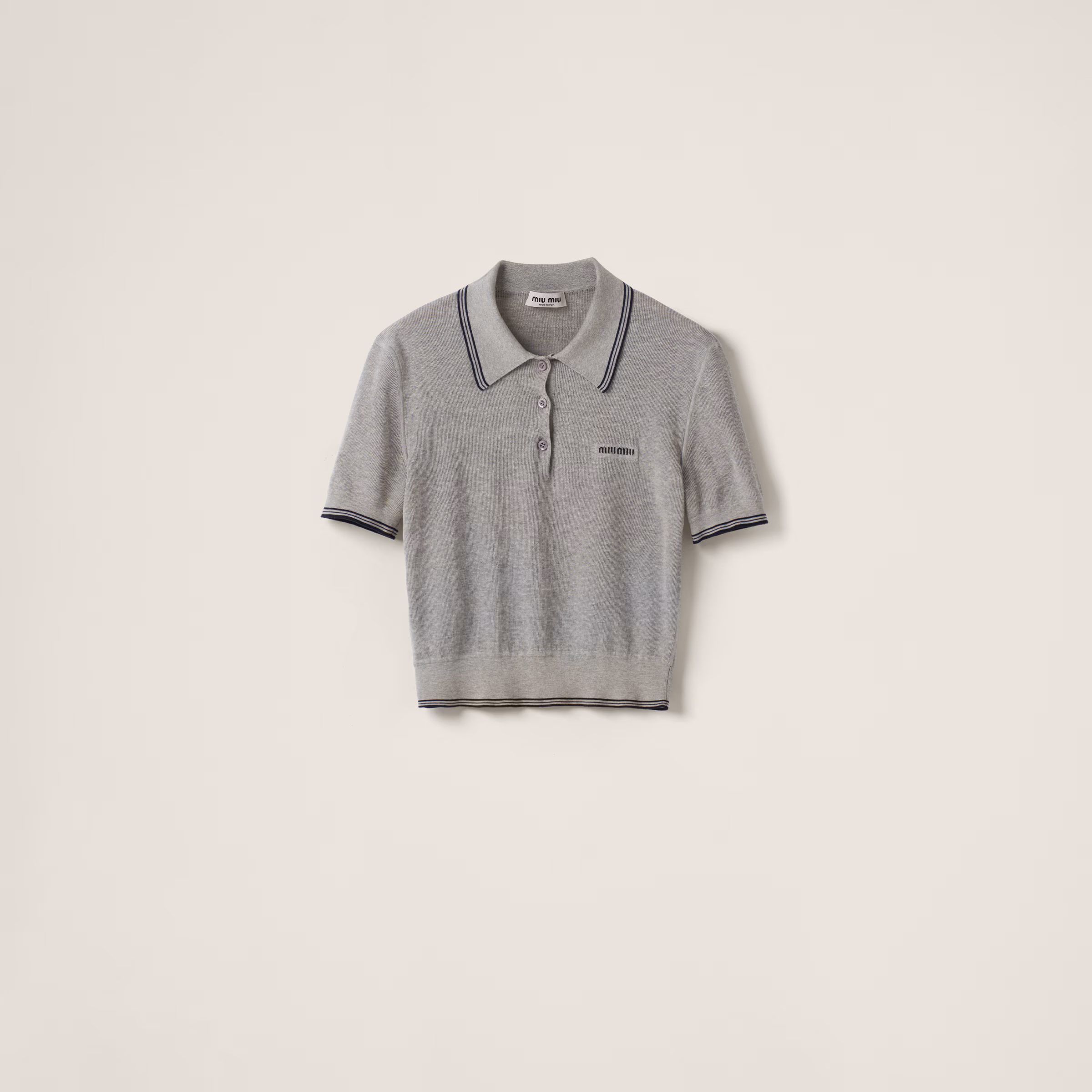Cotton Jersey Polo Shirt