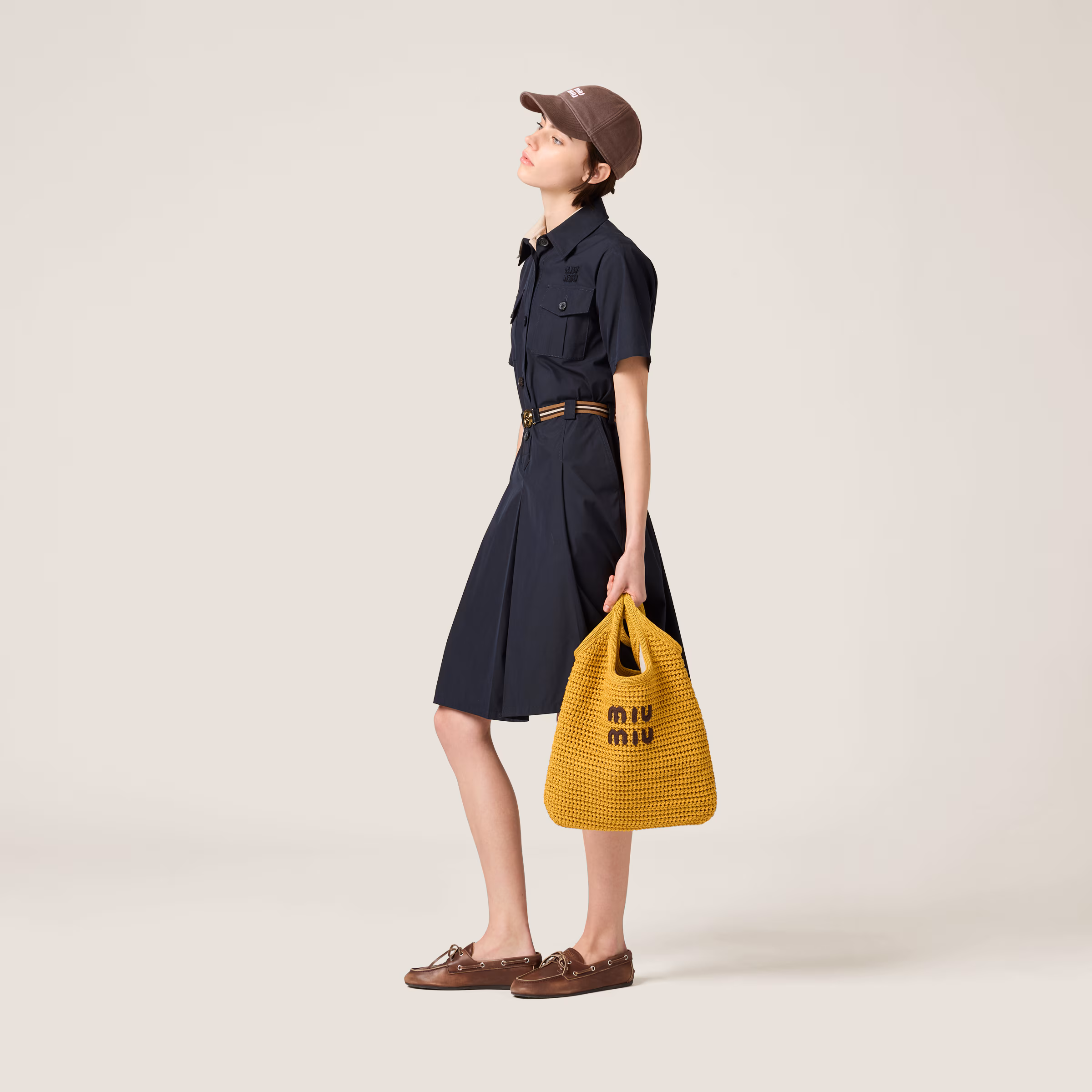 Ivy Raffia-Effect Woven Tote Bag