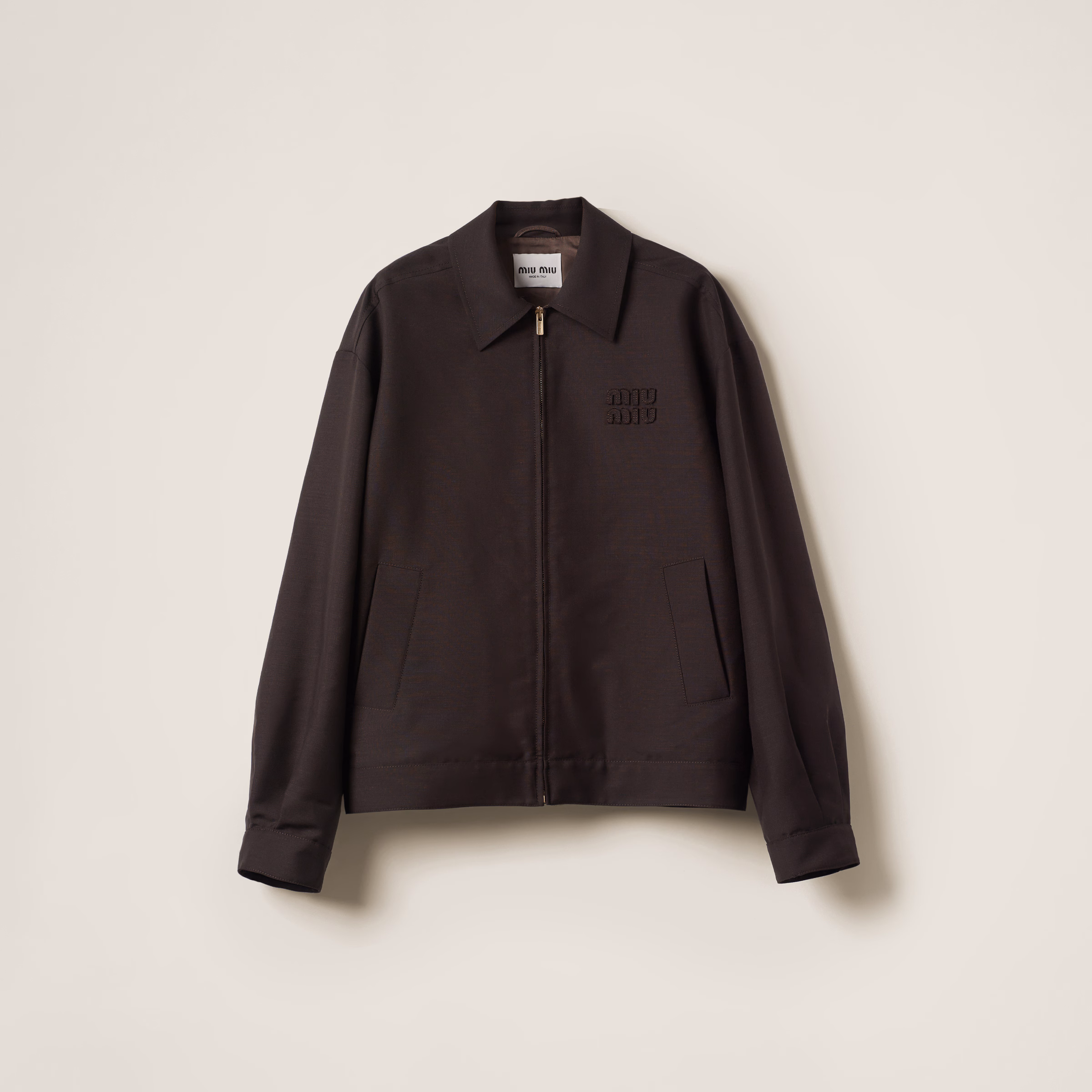 Mohair Blouson Jacket