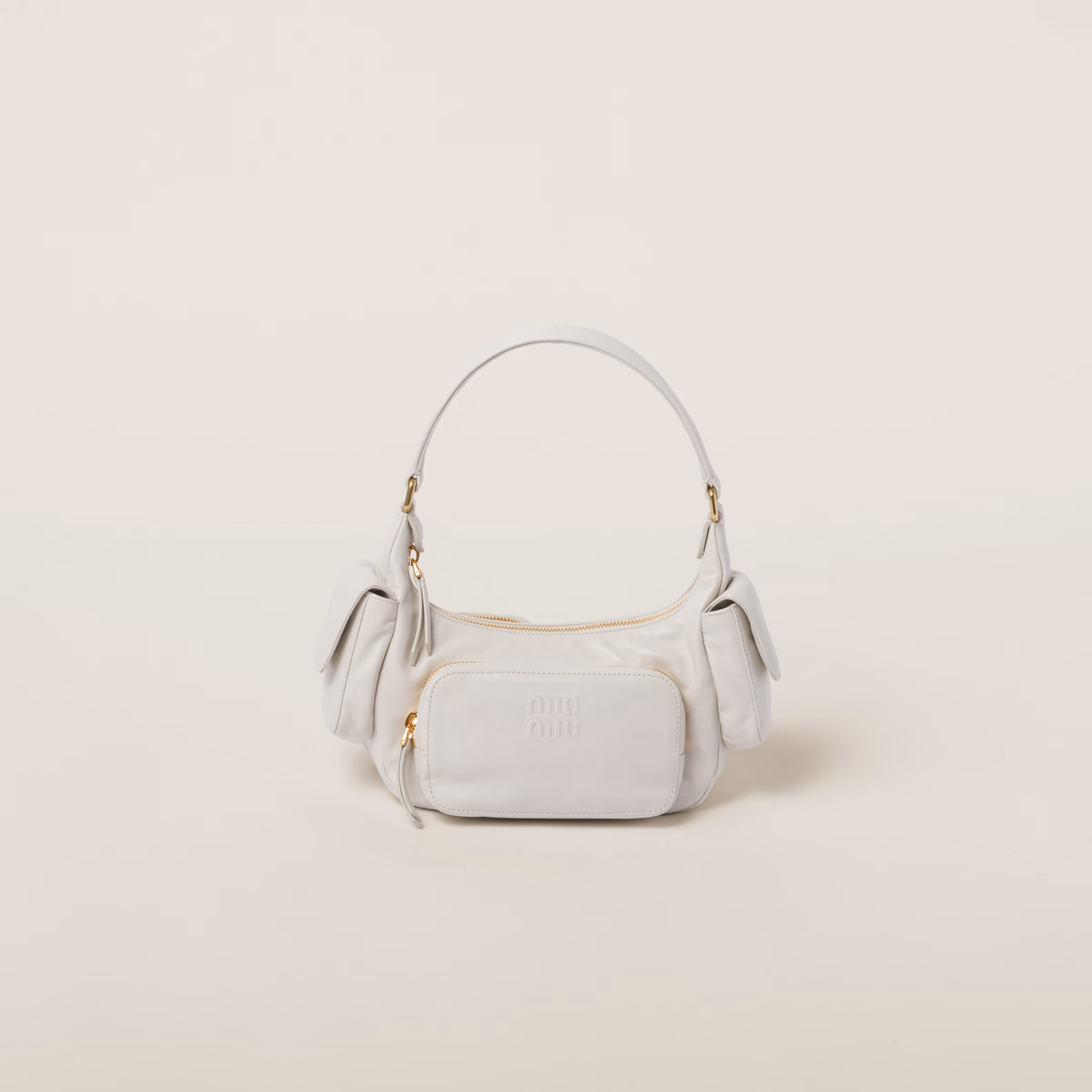 Nappa Leather Pocket Bag