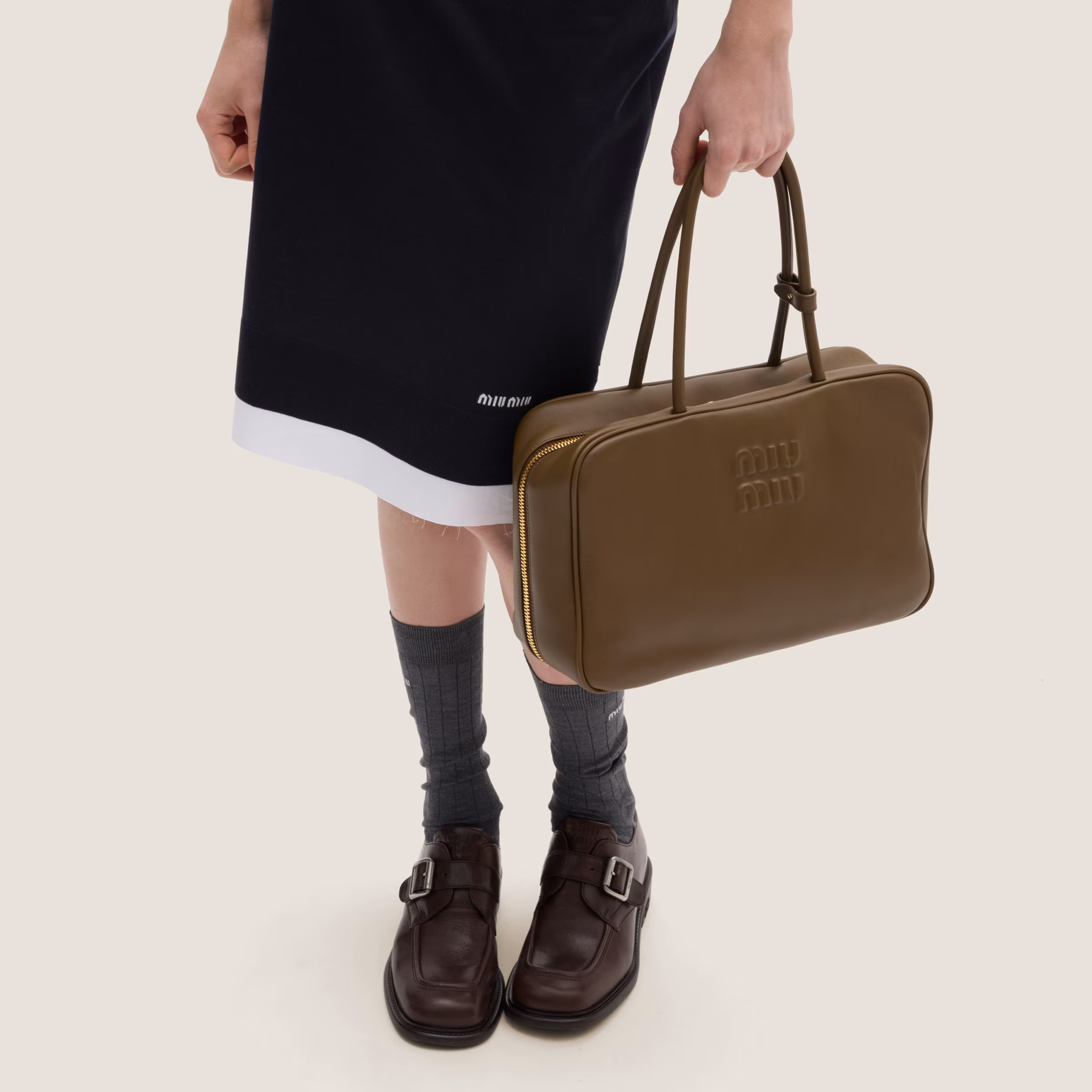 Leather Beau Bag