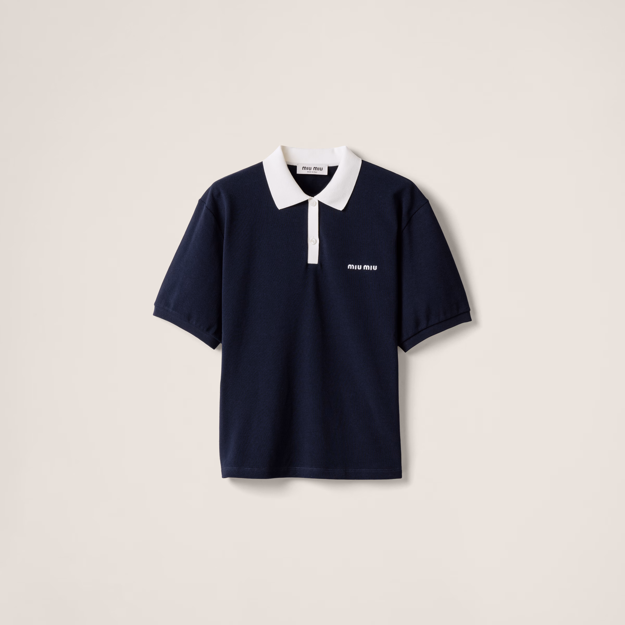 Cotton Piqué Polo Shirt