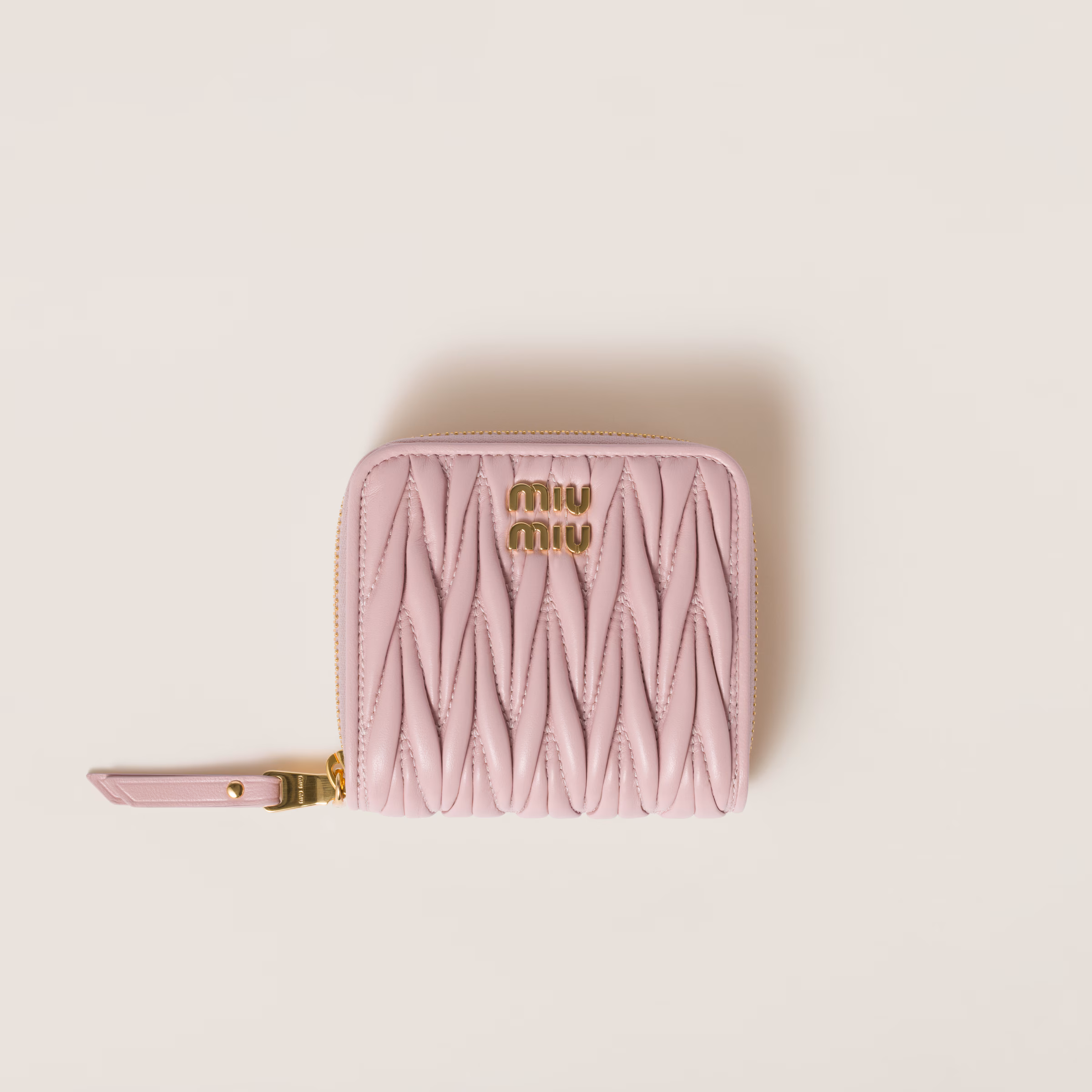 Small Matelassé Nappa Leather Wallet