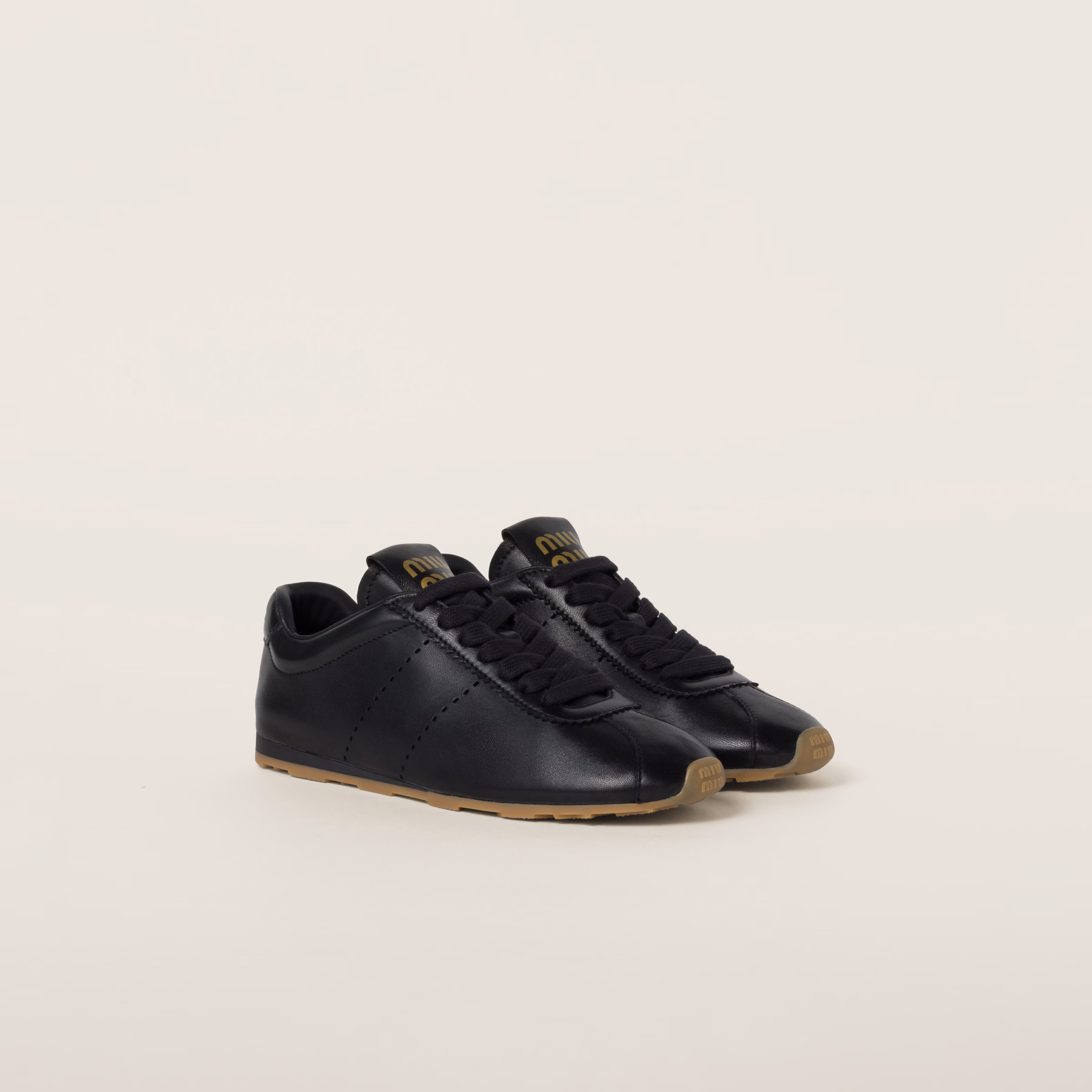 Plume Nappa Leather Sneakers