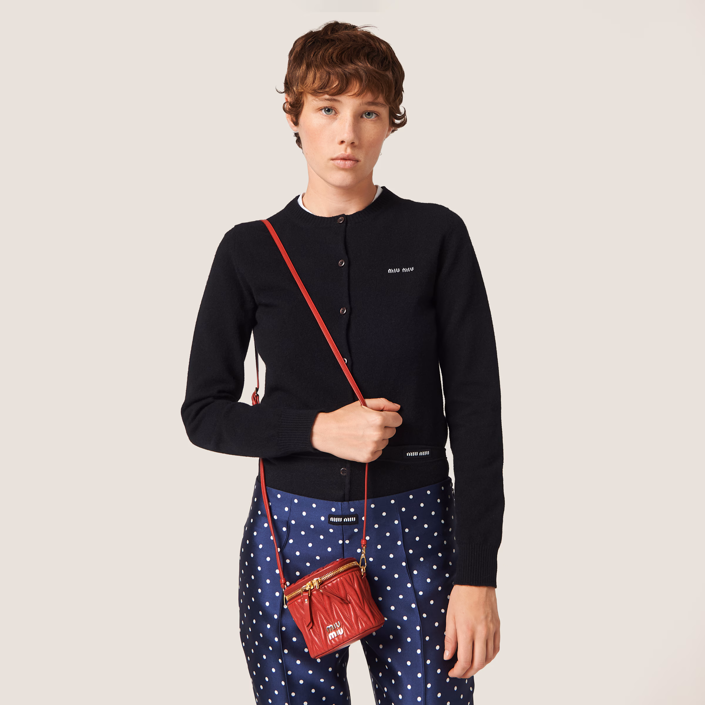 Matelassé Nappa Leather Micro Bag