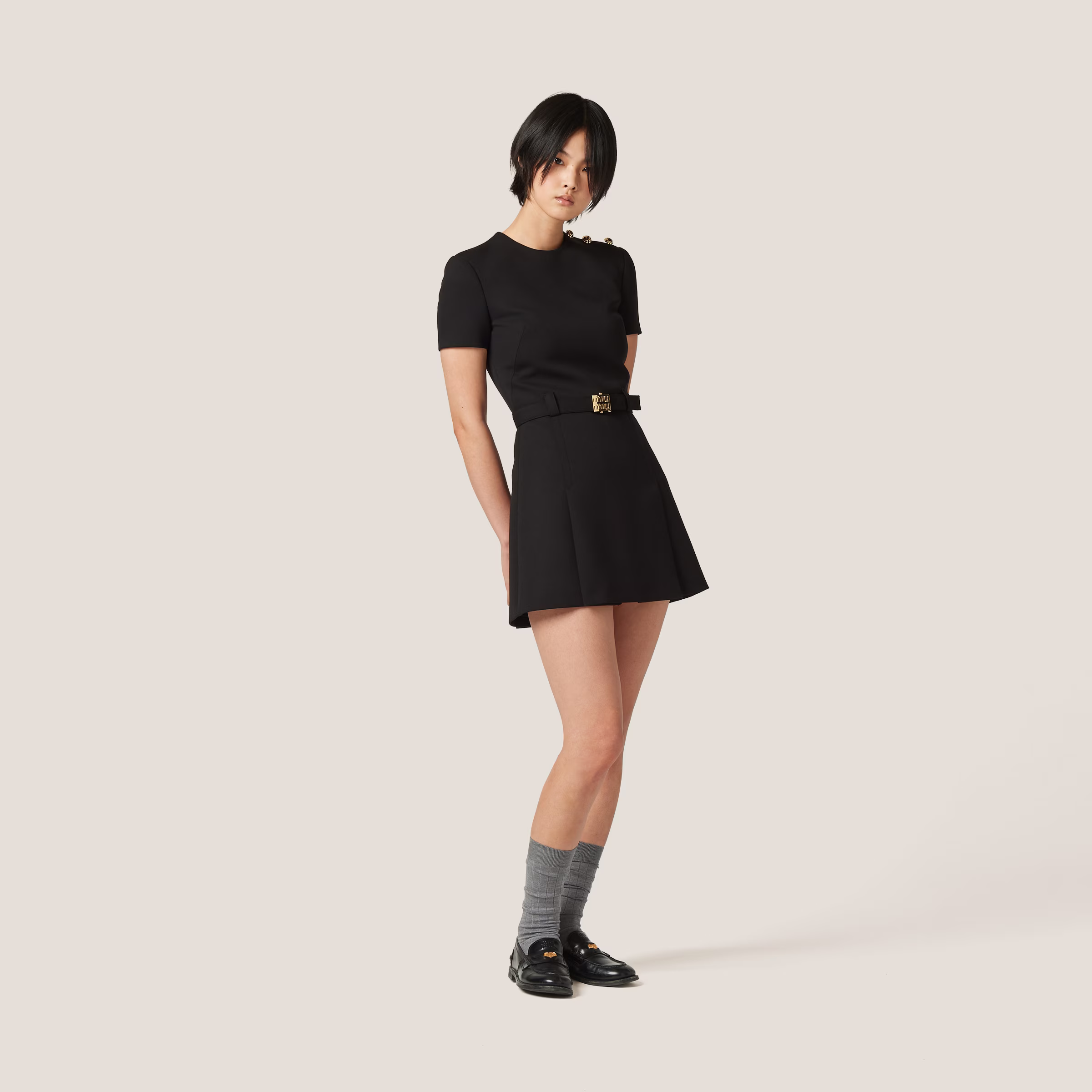 Grain De Poudre Mini-Dress