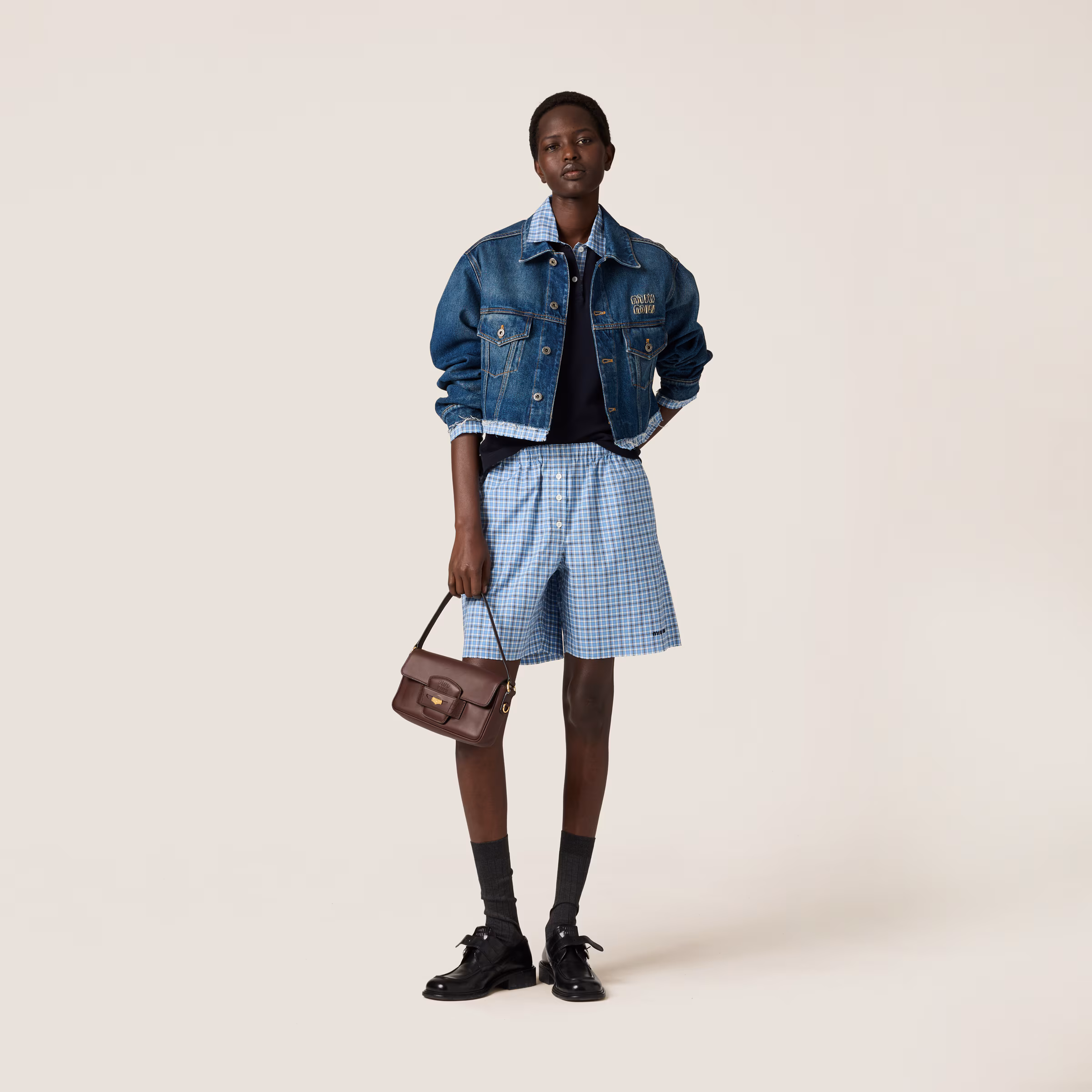 Checked Poplin Boxer Shorts