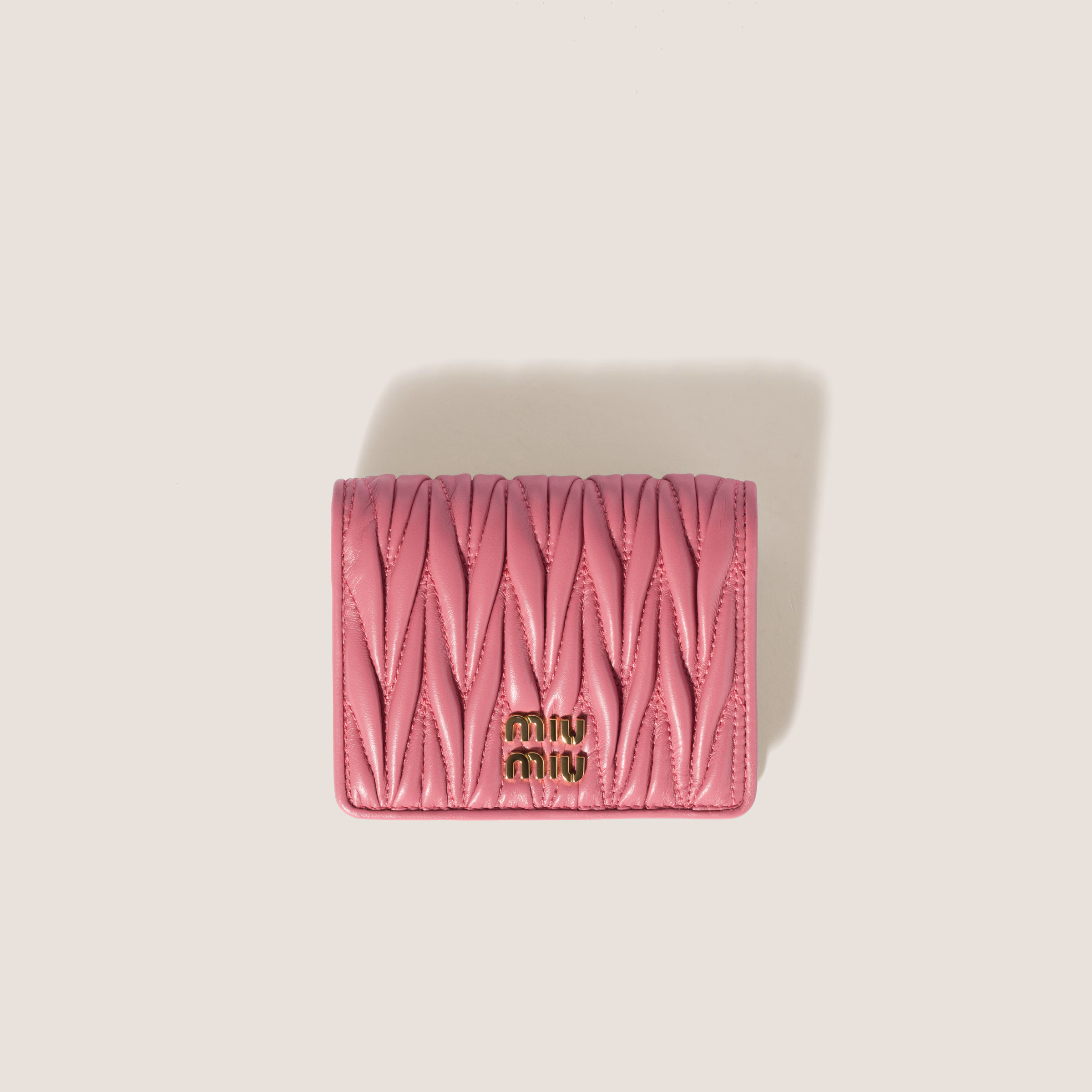 Small Matelassé Nappa Leather Wallet