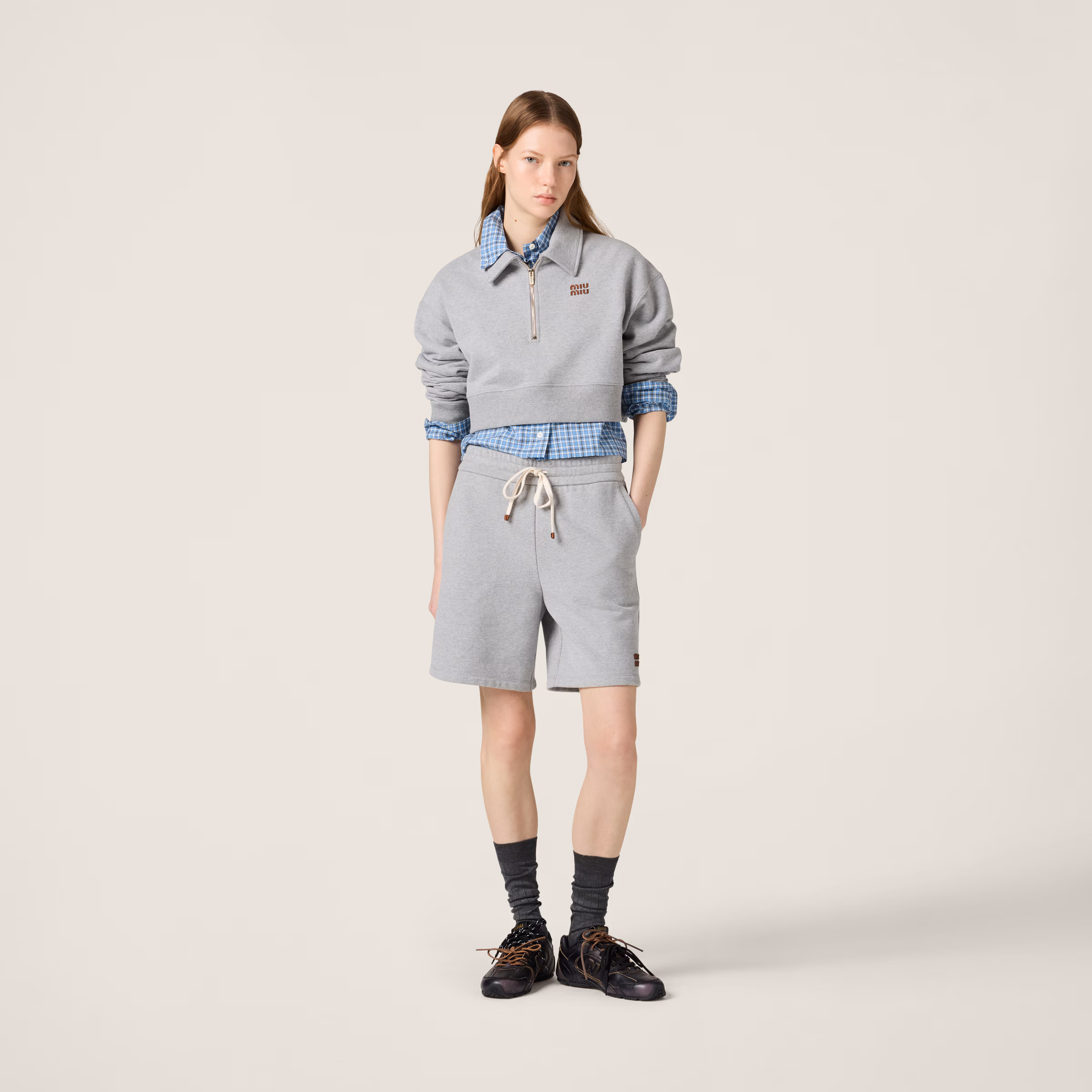 Cotton Fleece Bermudas