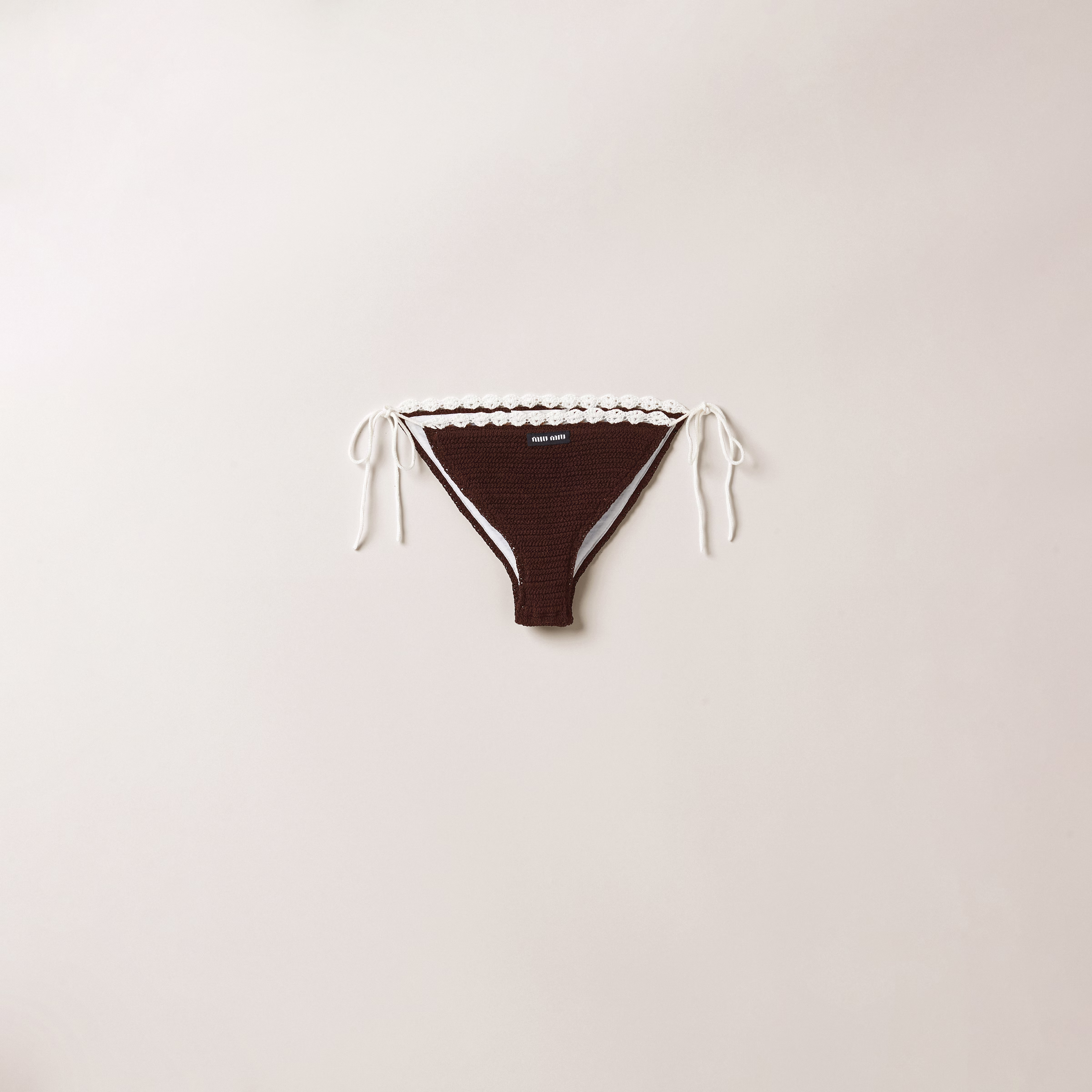 Cotton Bikini Panties With Logo