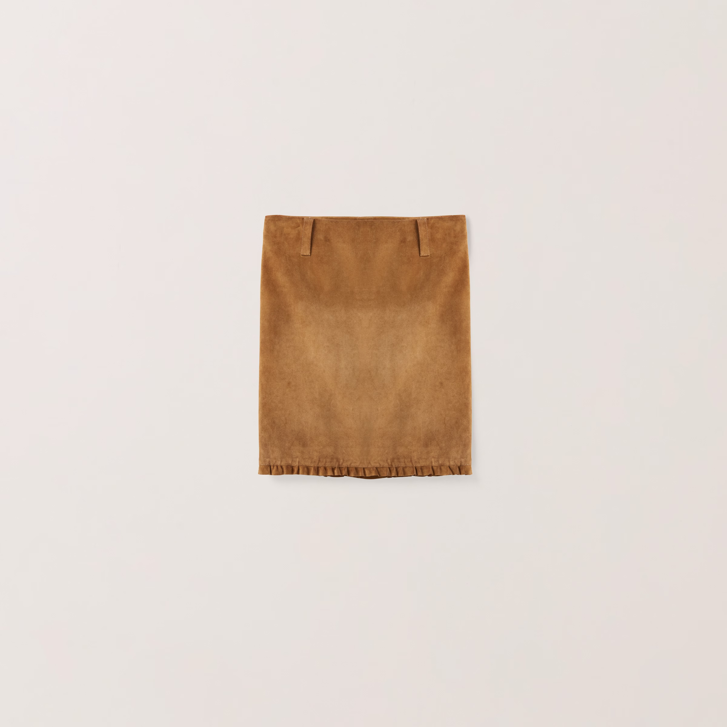 Suede Skirt